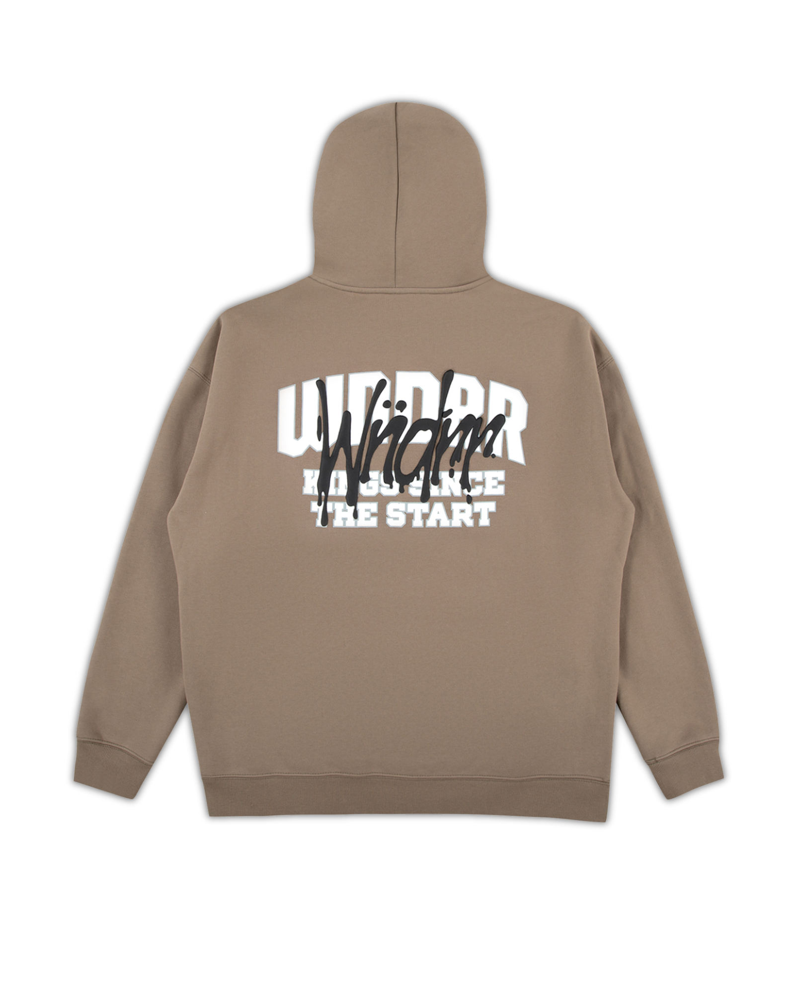 TOP TIER HOOD SWEAT - TAUPE