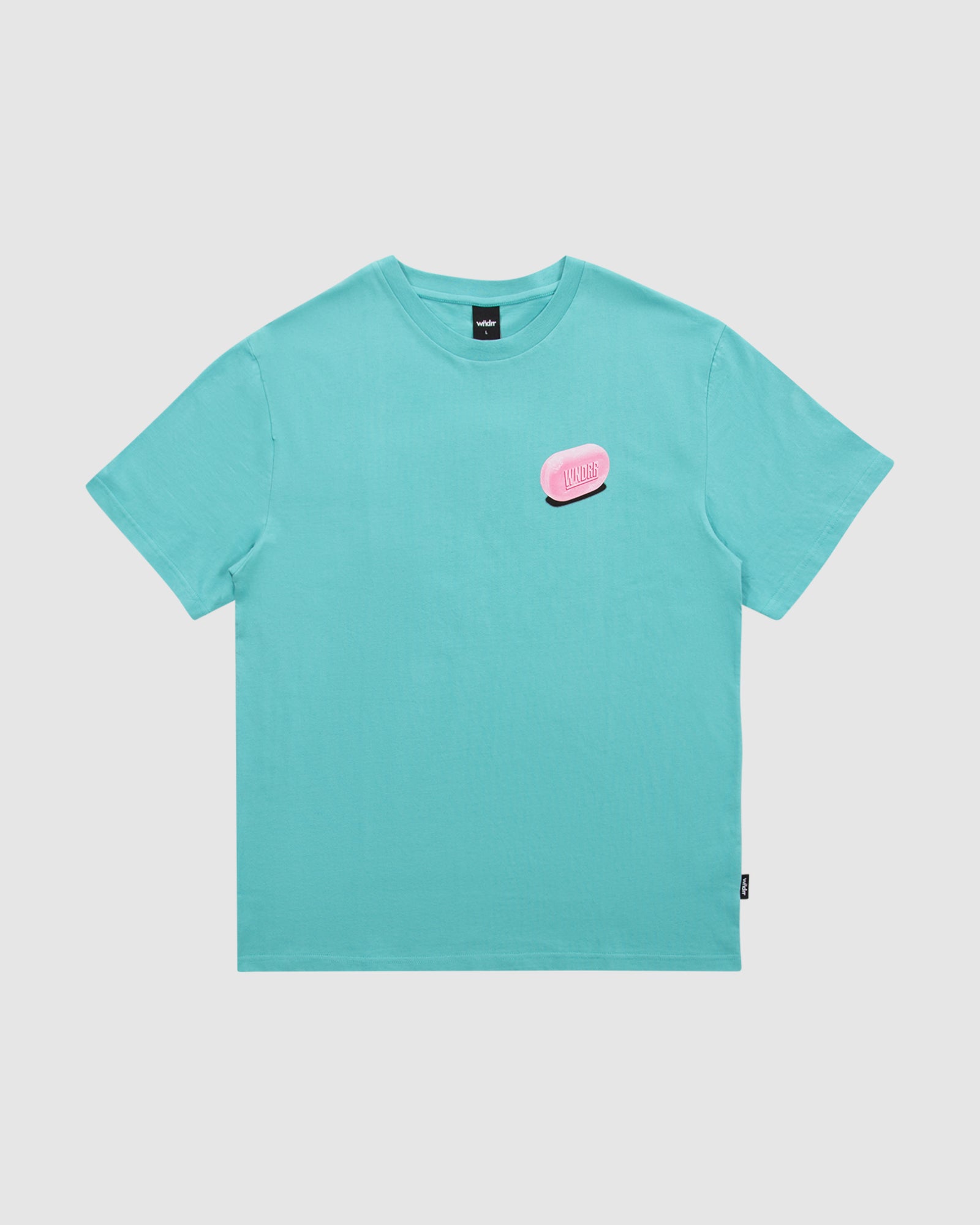 CLEANSE BOX FIT TEE - TEAL