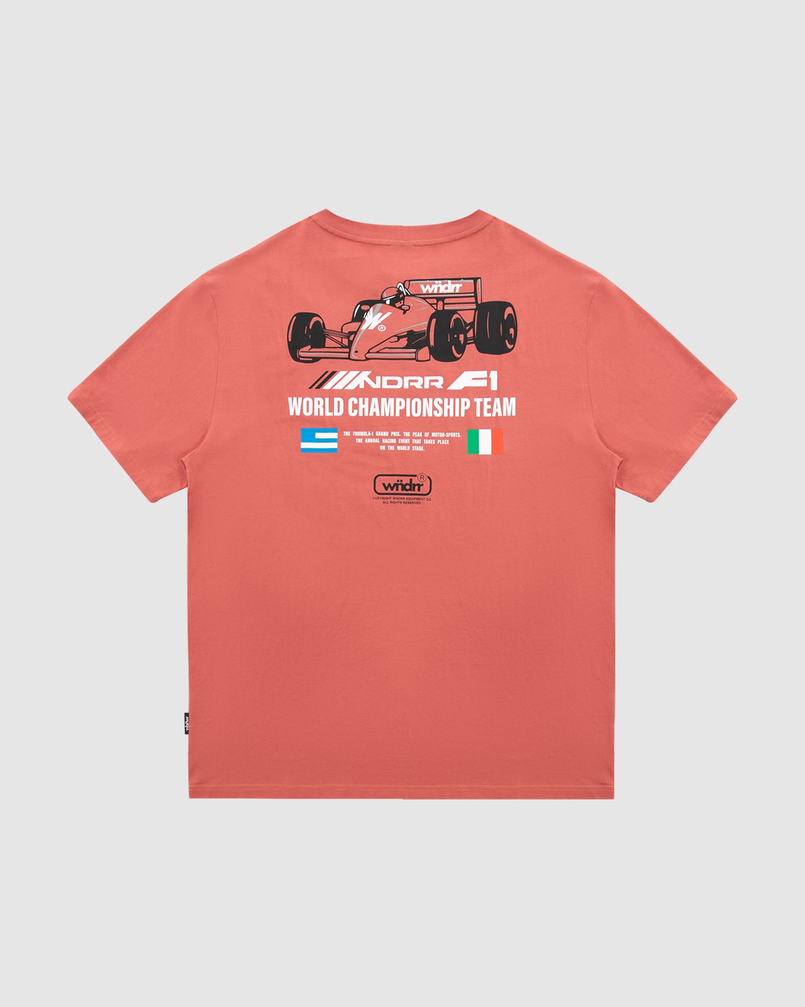 GRAND PRIX BOX FIT TEE - MELON