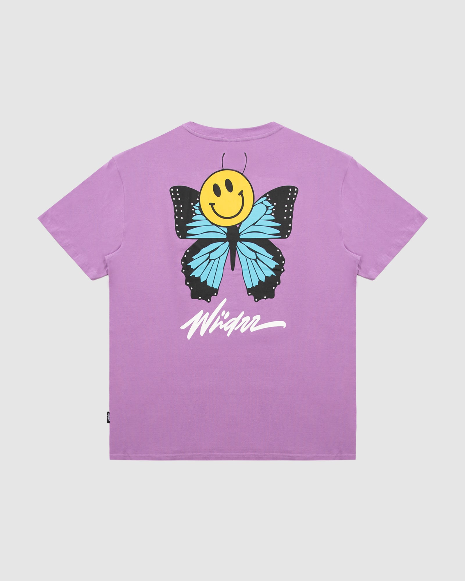 BUTTERFLY BOX FIT TEE - VIOLET