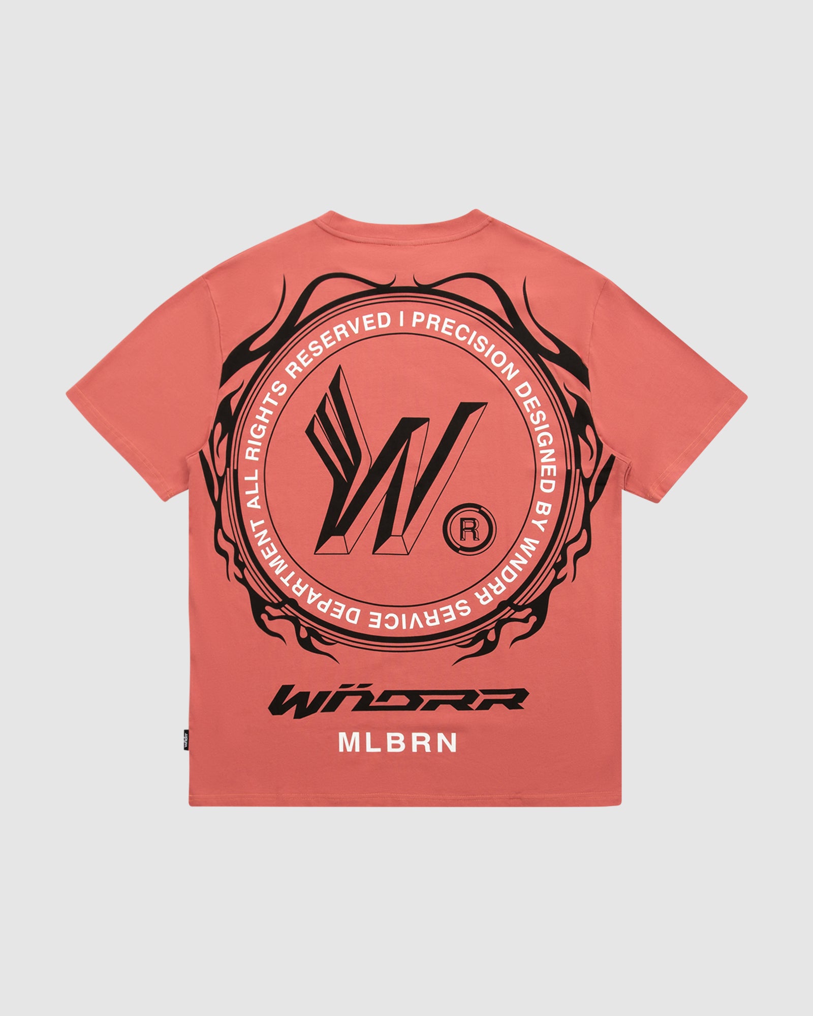 REPEAT BOX FIT TEE - MELON
