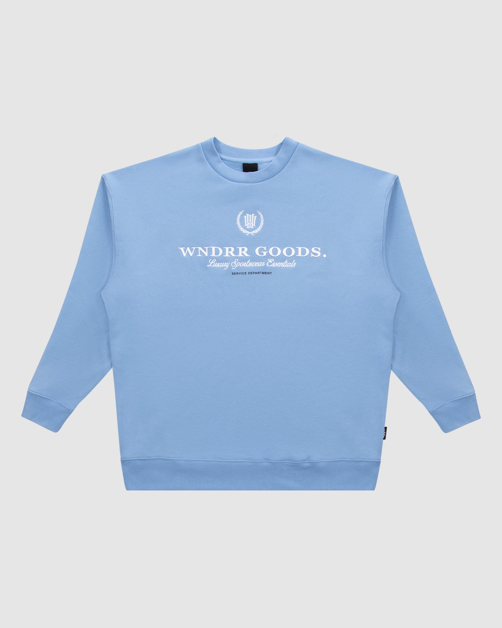 DEPARTMENT CREW SWEAT - AIR BLUE