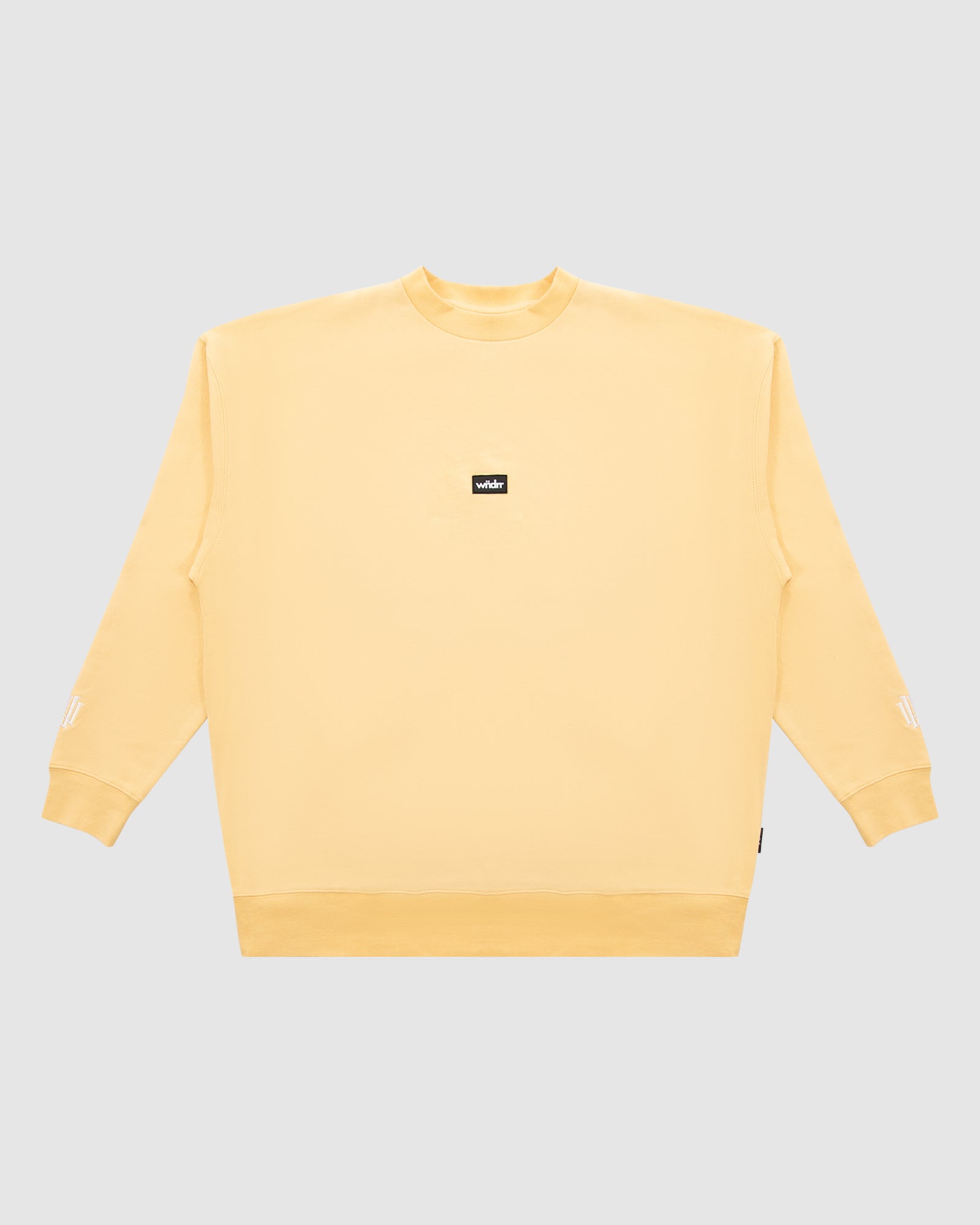 KINGSLAND CREW SWEAT - SUN YELLOW