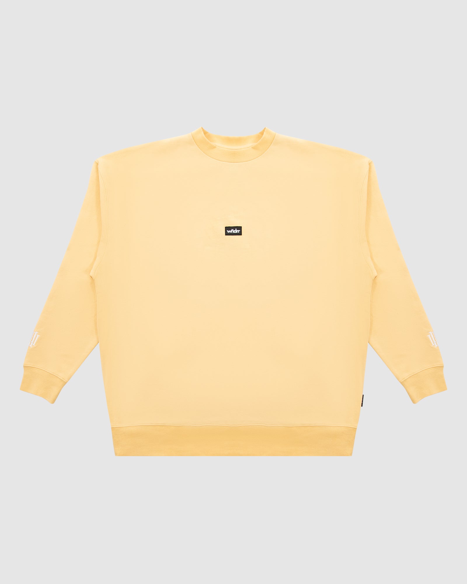 KINGSLAND CREW SWEAT - SUN YELLOW