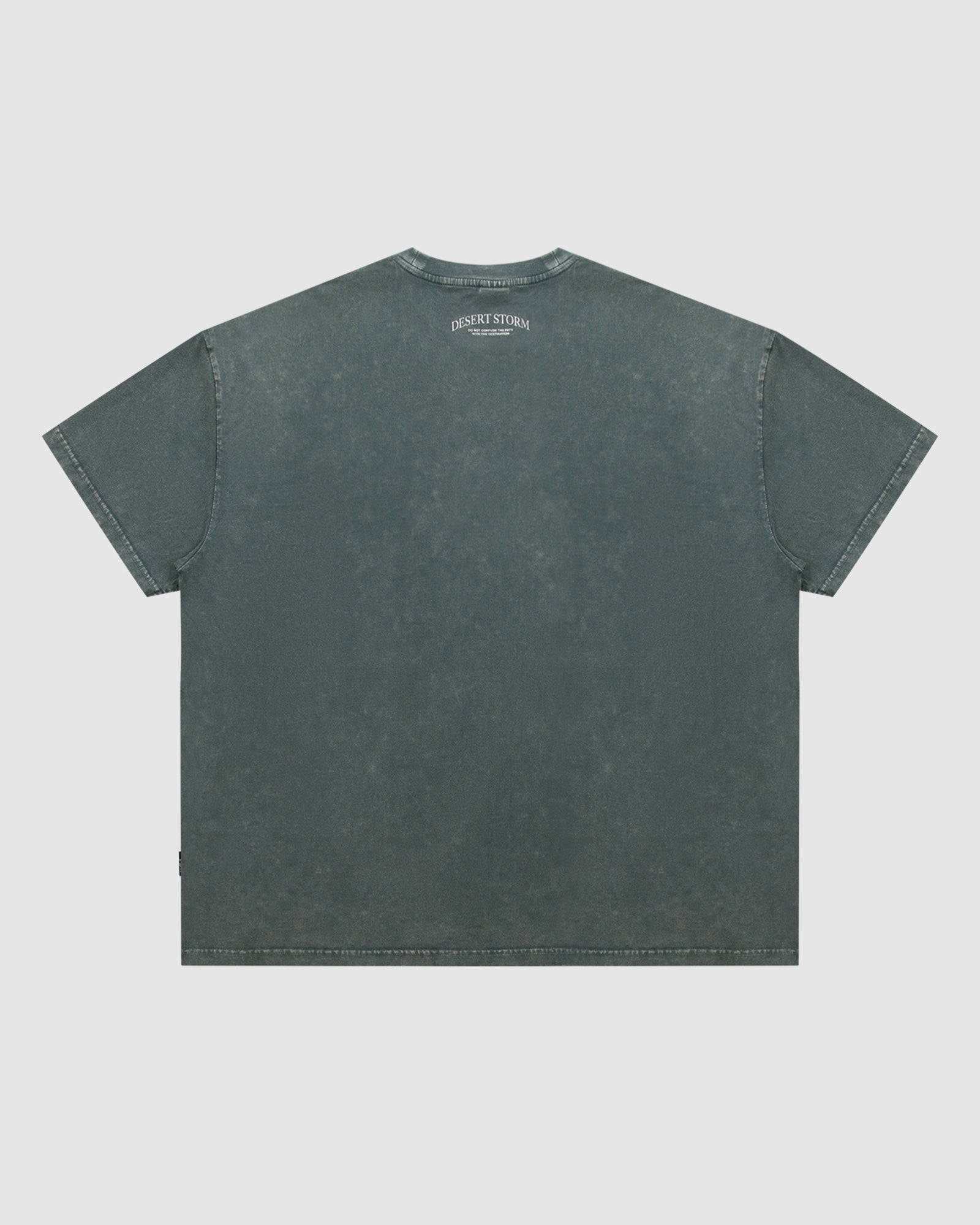 DESERT STORM VINTAGE FIT TEE - WASHED GREY