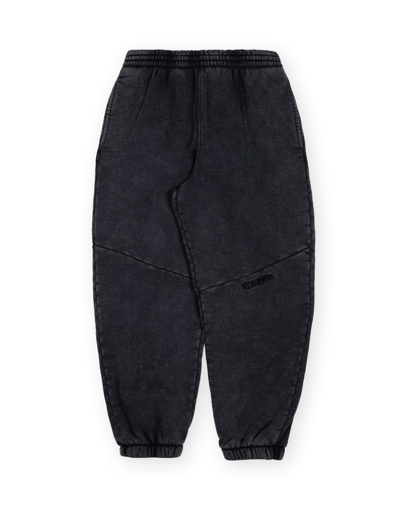 HALO BAGGY TRACKPANT - WASHED BLACK