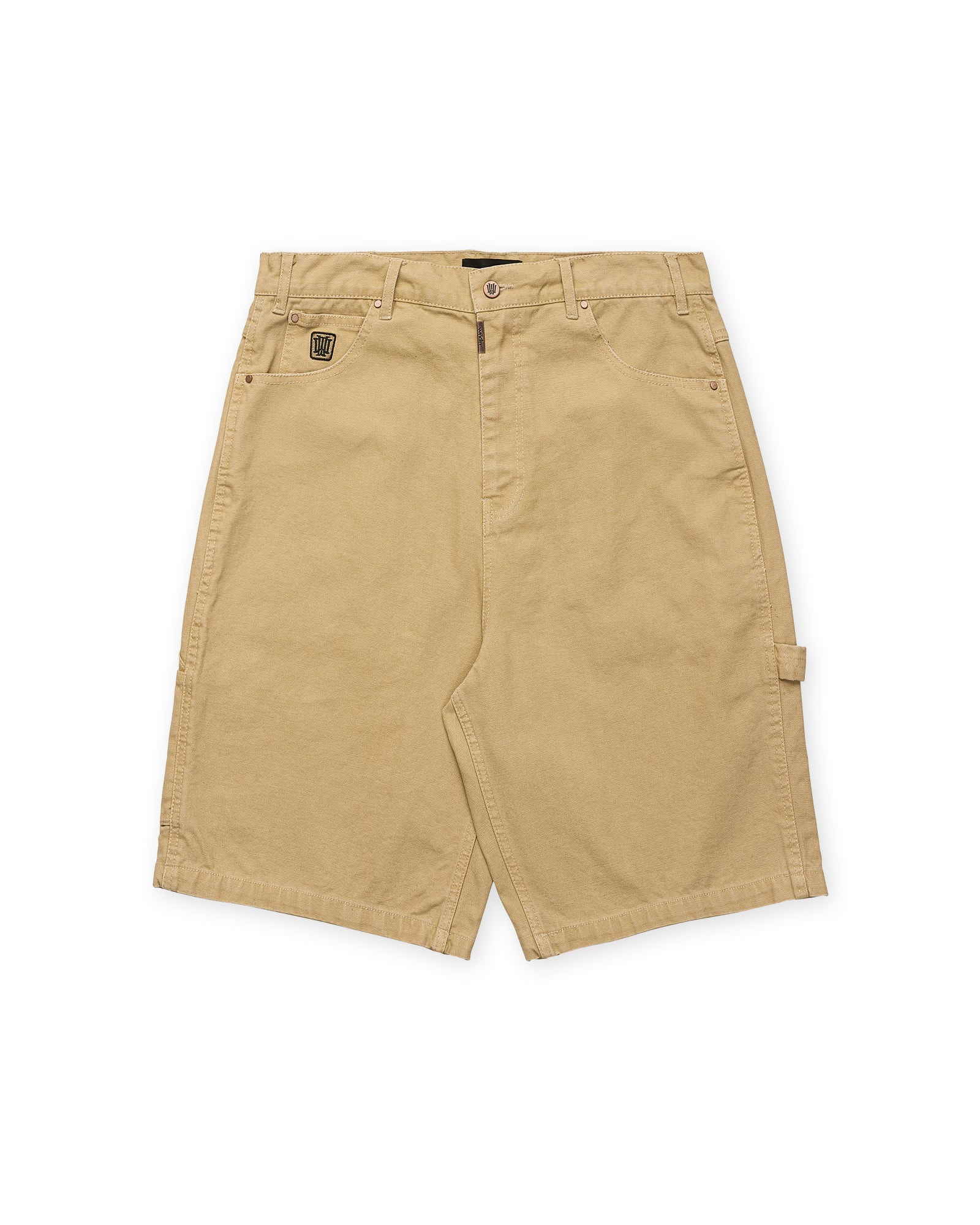 BOOSTER DENIM SHORT - TAN