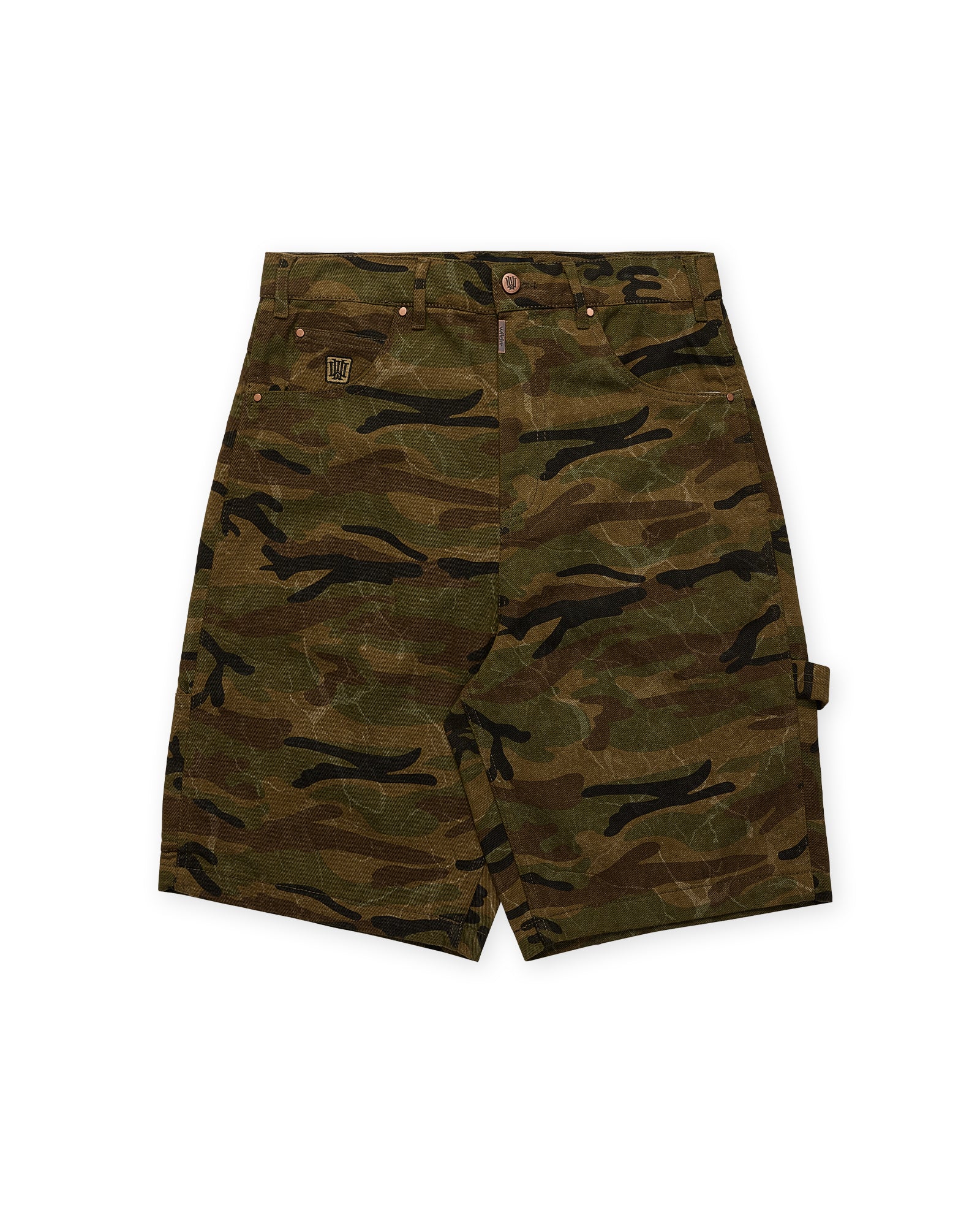 BOOSTER DENIM SHORT - CAMO