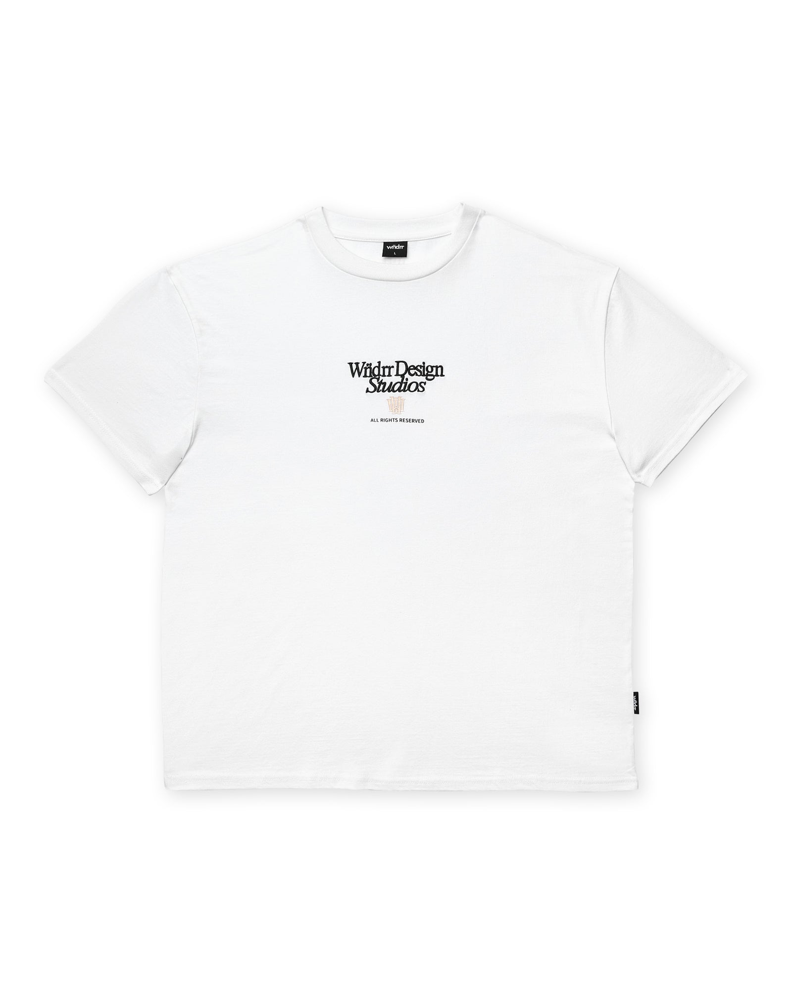 ATELIER BOX FIT TEE - WHITE