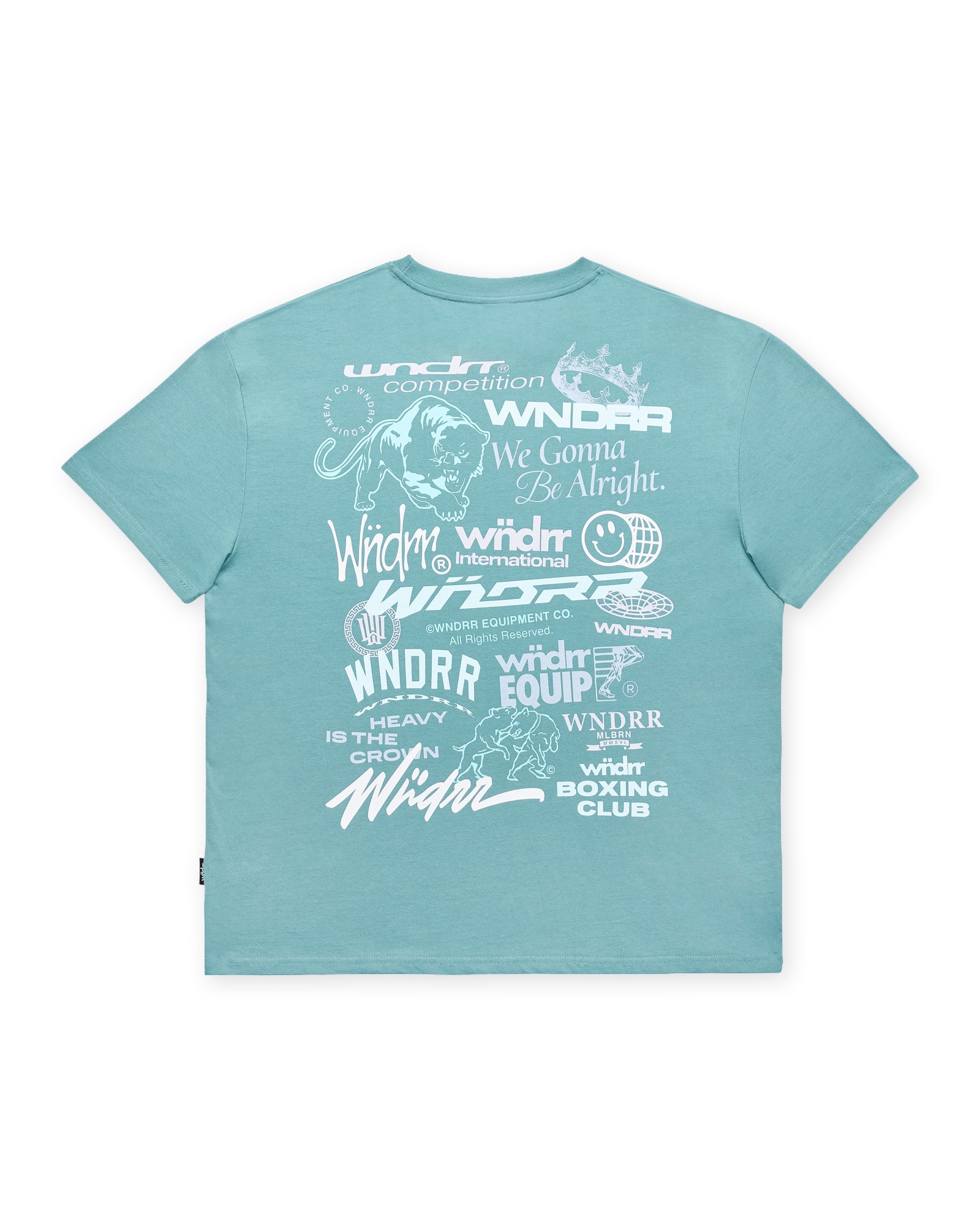 SYNDICATE BOX FIT TEE - DUSK BLUE