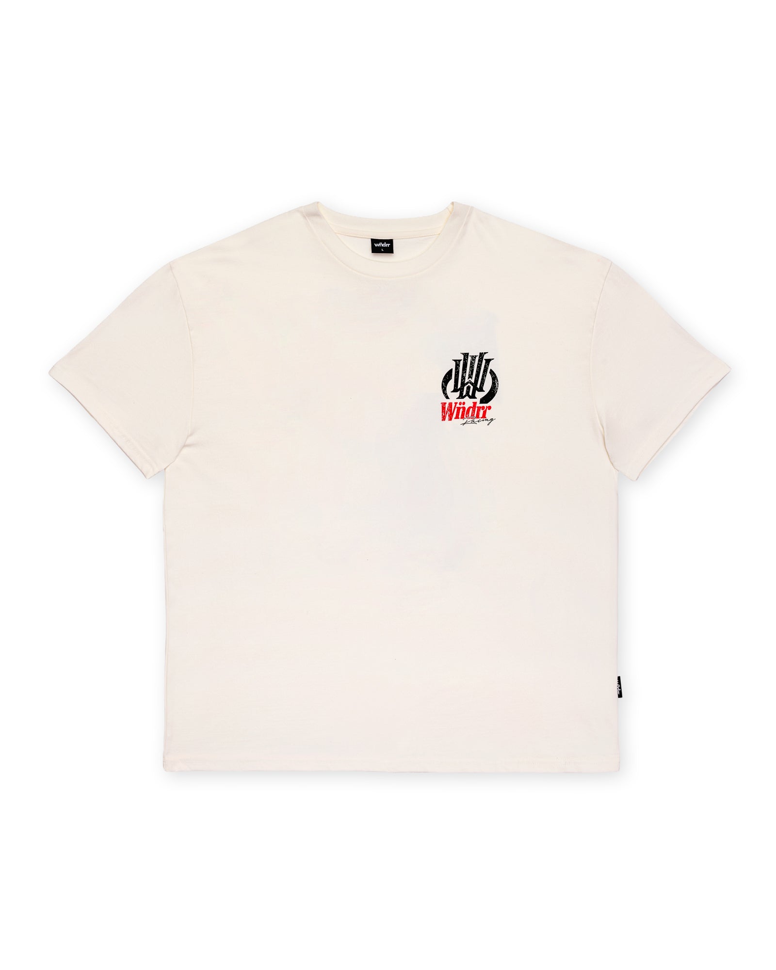 SKYLINE BOX FIT TEE - OFF WHITE