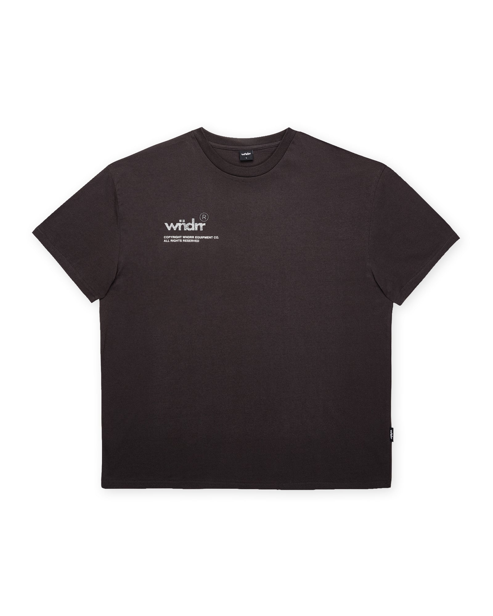 SYNDICATE BOX FIT TEE - FADED BLACK