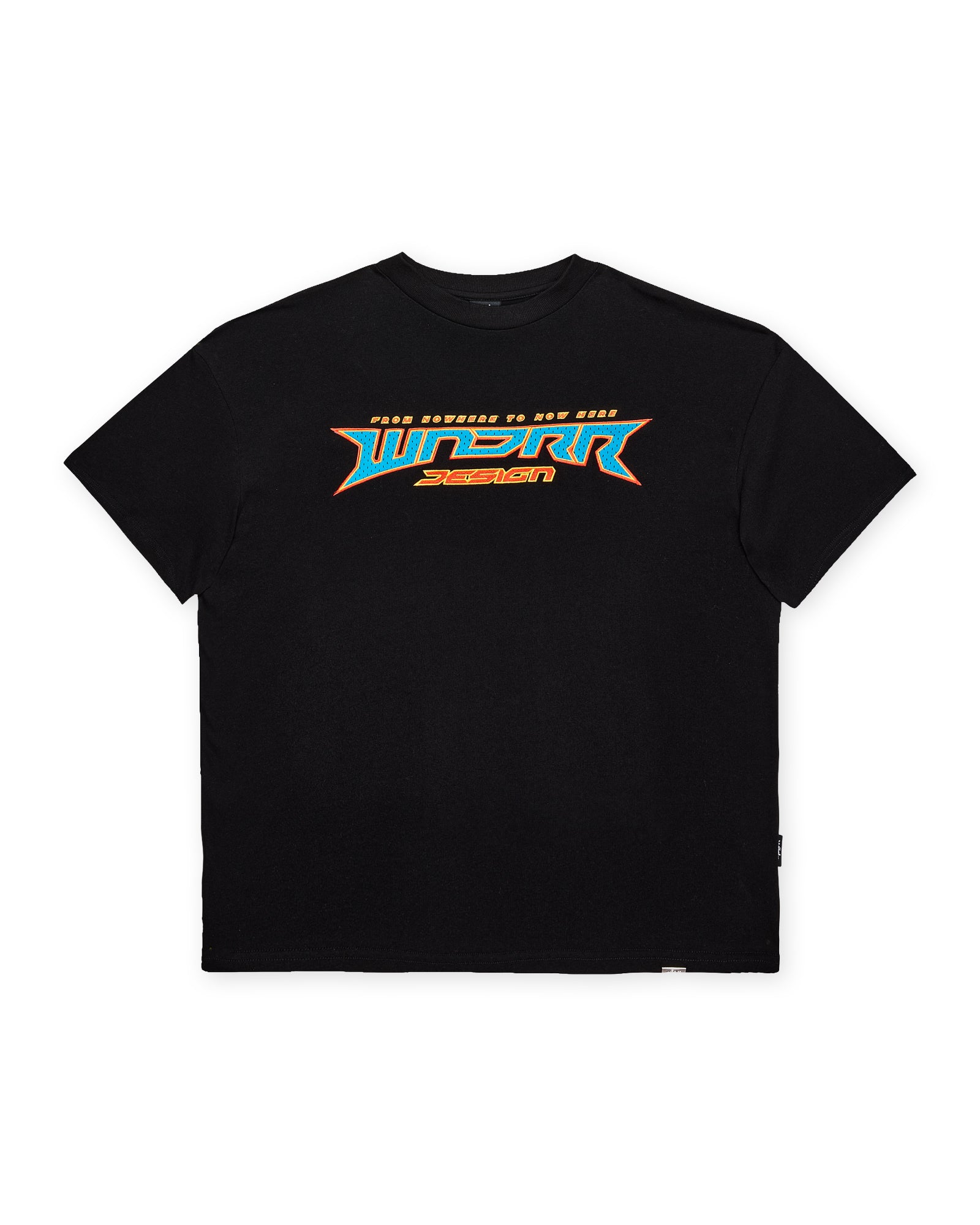 PULSE HEAVY WEIGHT TEE - BLACK