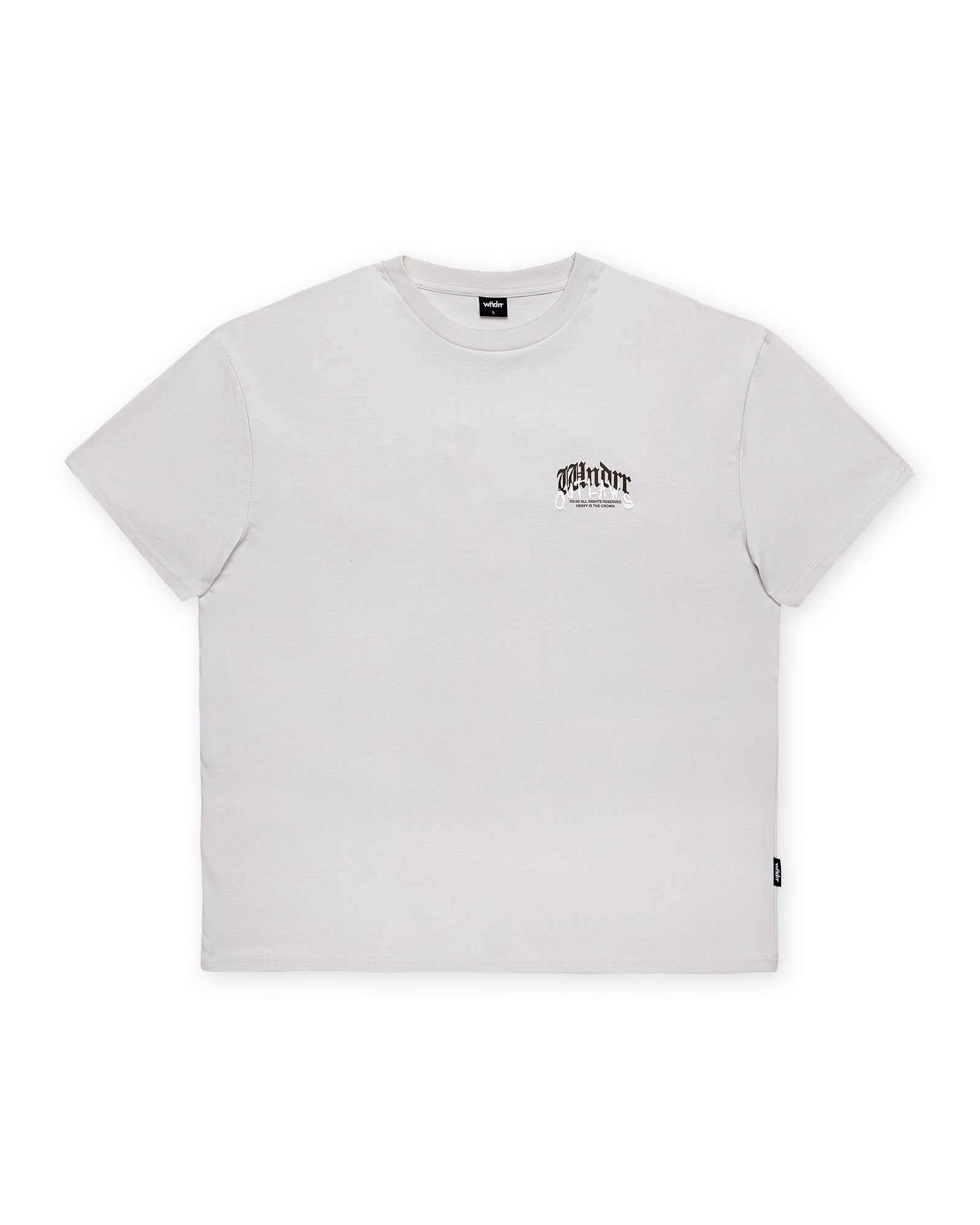 RENEGADE BOX FIT TEE - OYSTER