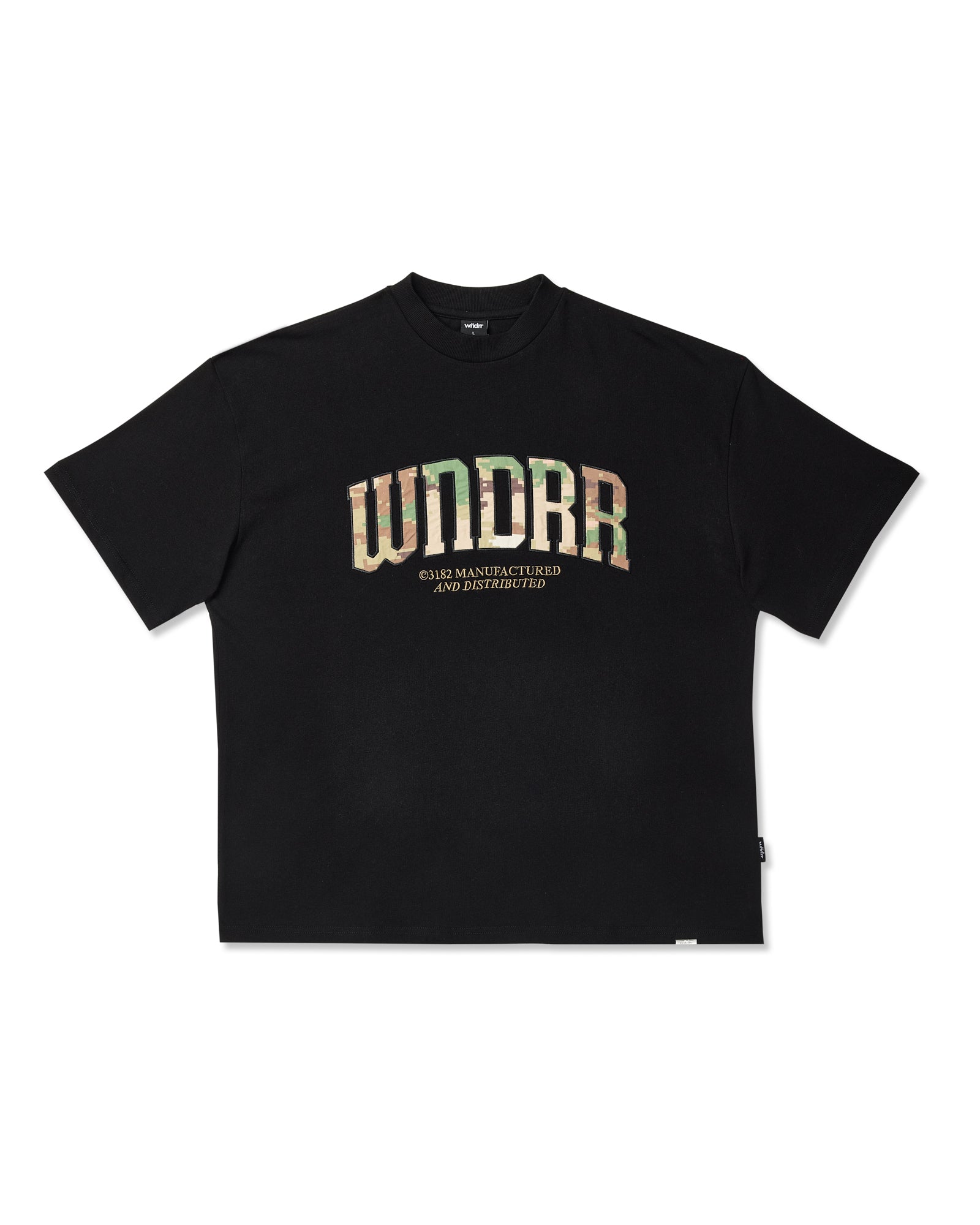 PROTOCOL HEAVY WEIGHT TEE - BLACK