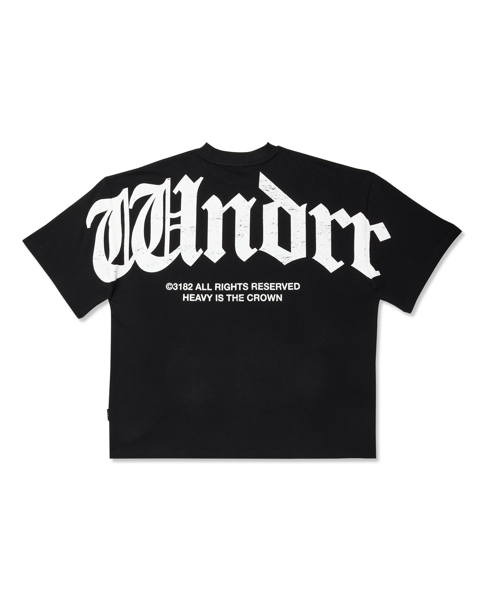 REVIVAL HEAVY WEIGHT TEE - BLACK