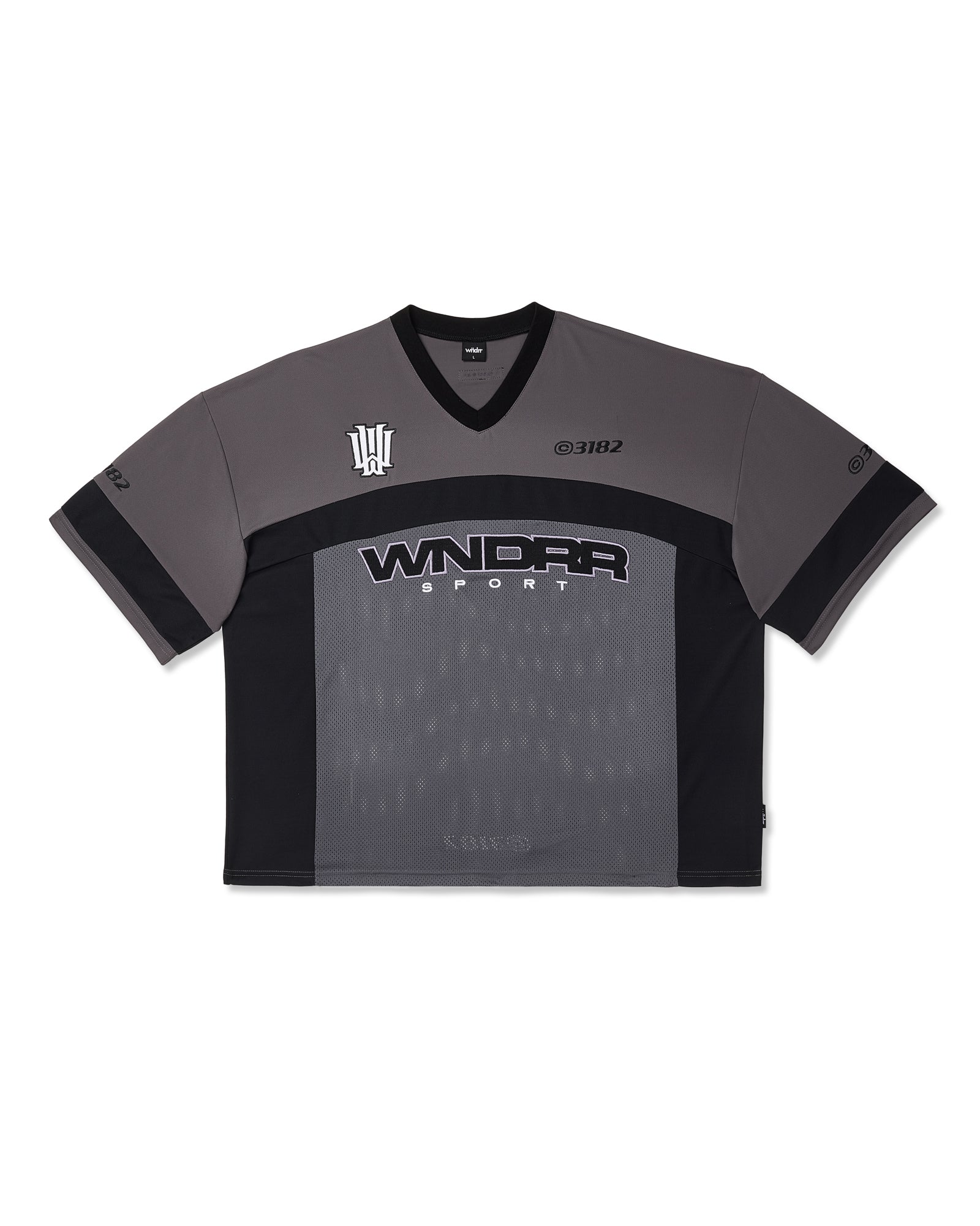 STADIUM QUARTERBACK JERSEY - IRON/BLACK
