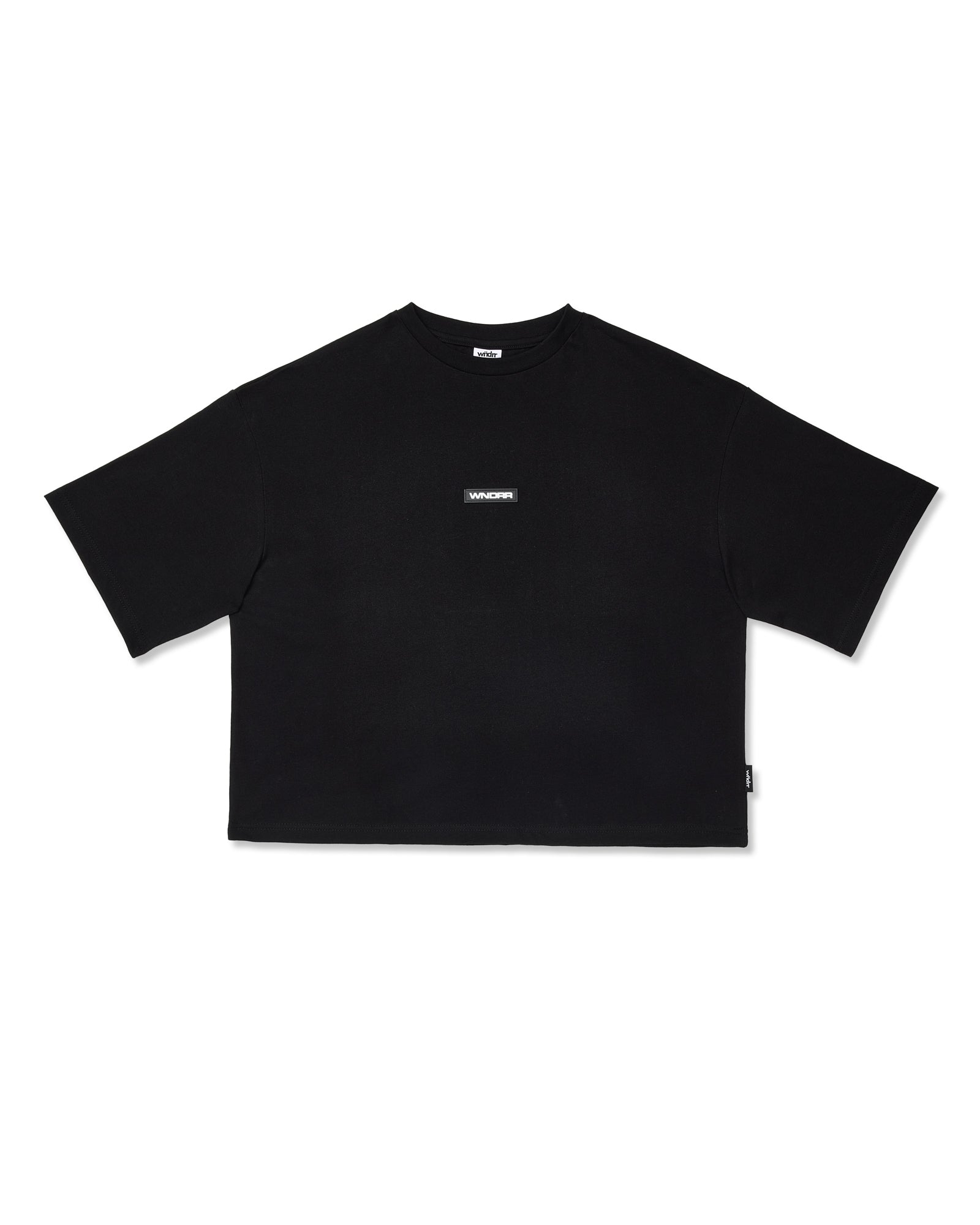 PATRON CROPPED FIT TEE - BLACK