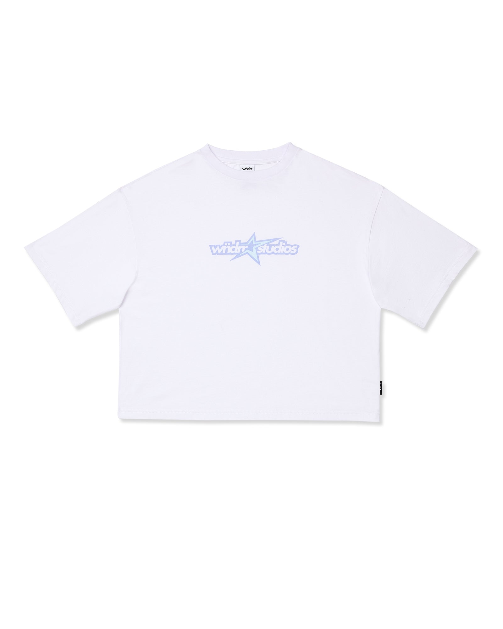 STXR CROPPED FIT TEE - WHITE