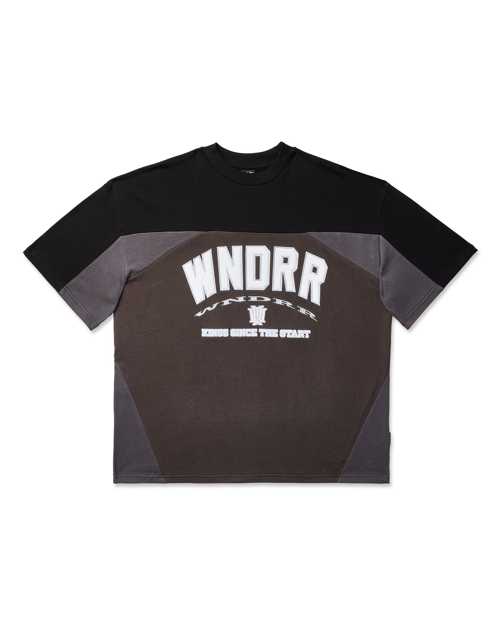 INSTITUTE PANEL CLUB TEE - BLACK/BLACK