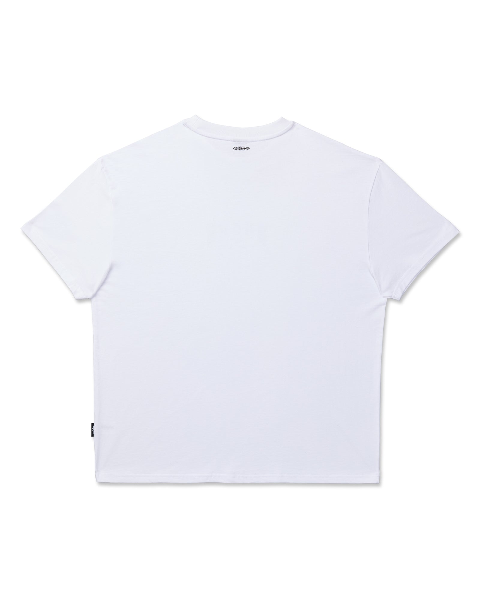 BRIDGE BOX FIT TEE - WHITE
