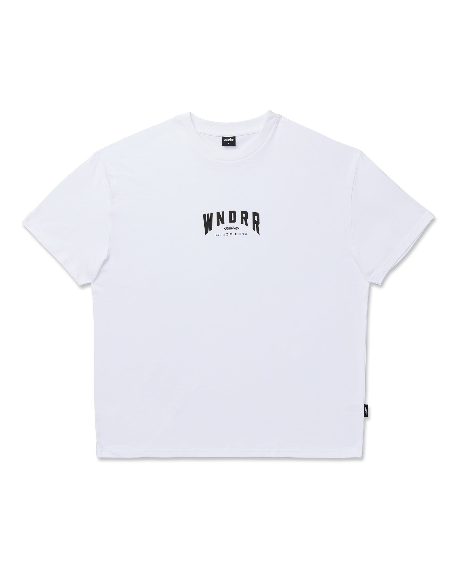 BRIDGE BOX FIT TEE - WHITE