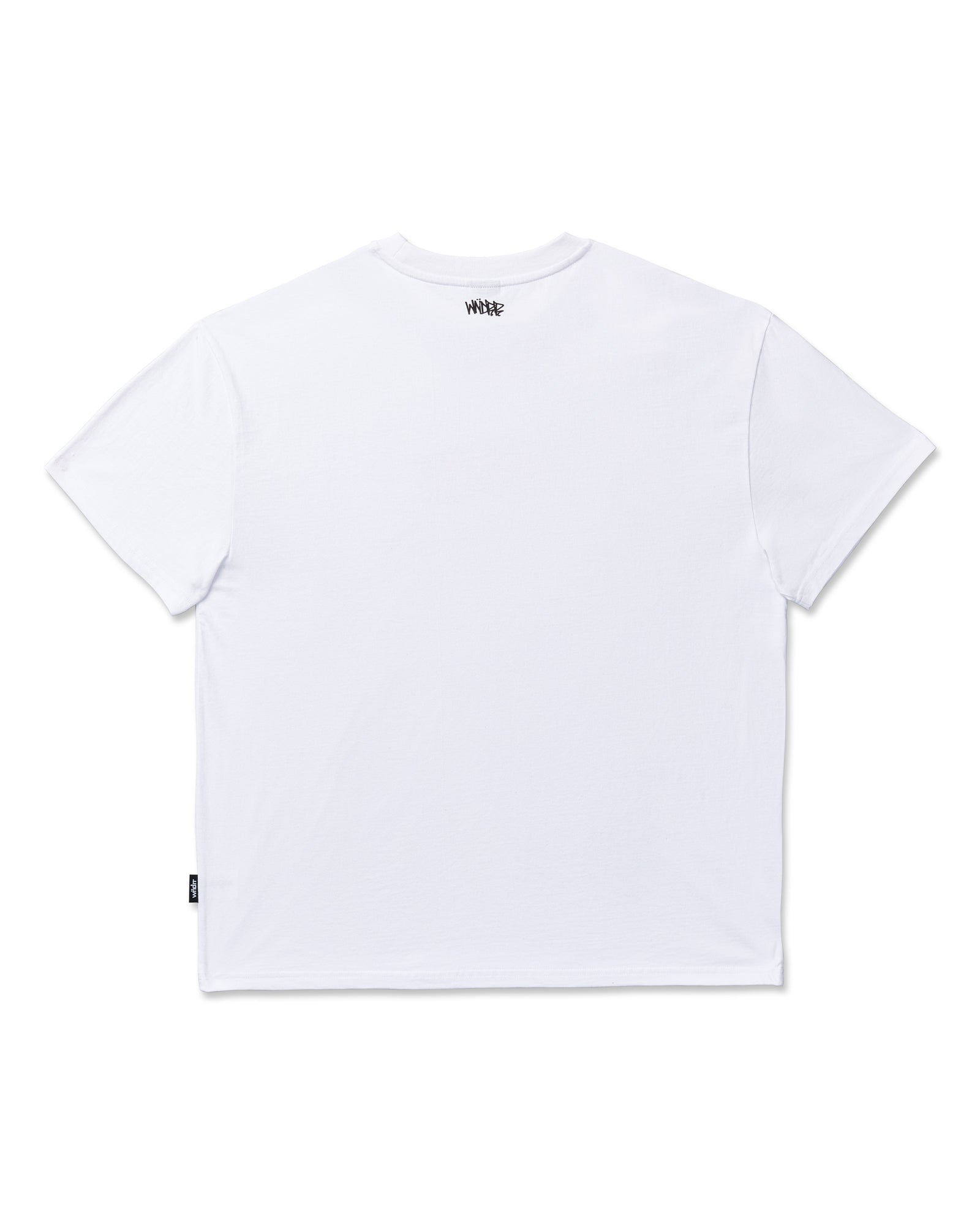 TAG BOX FIT TEE - WHITE