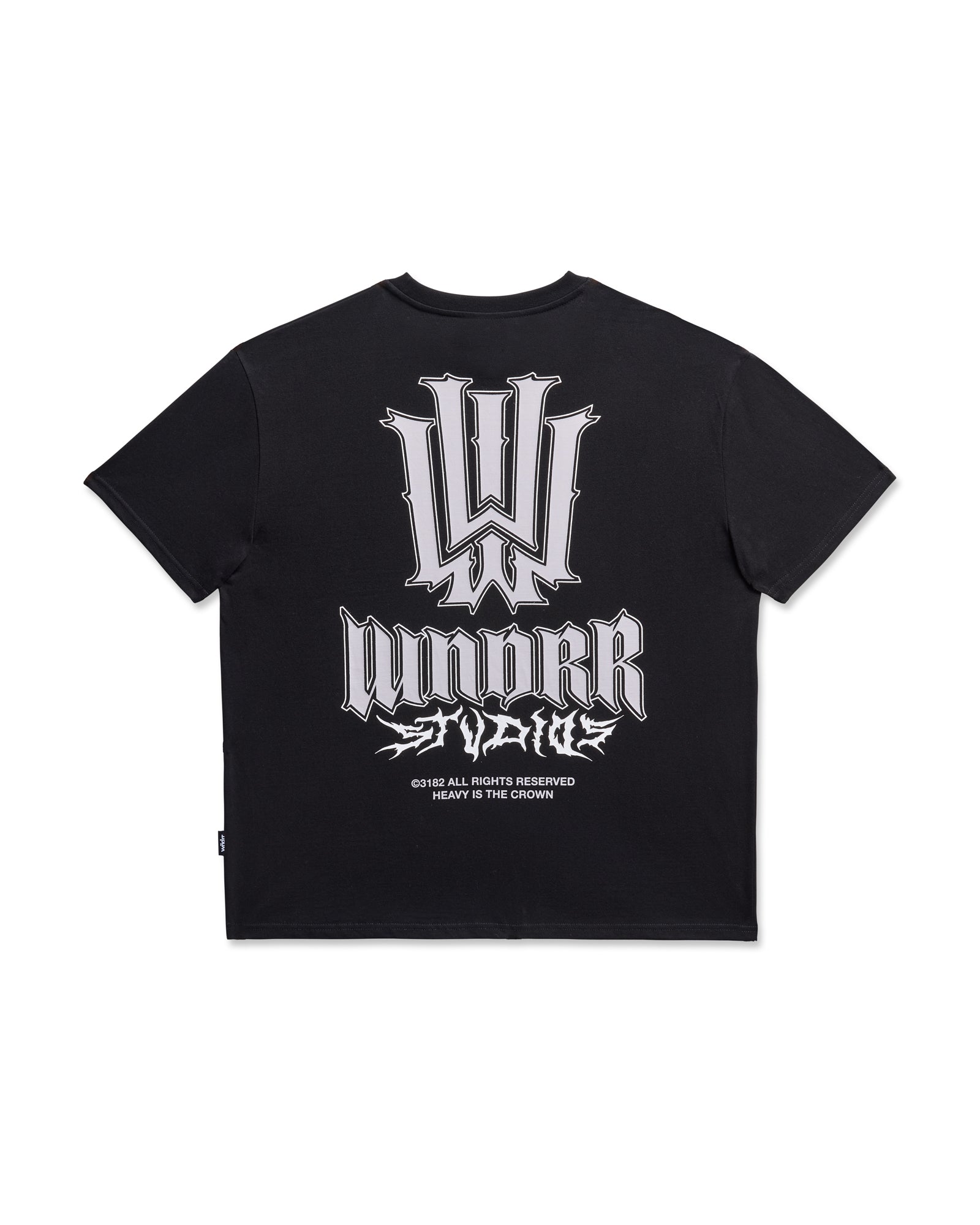 BLEACH BOX FIT TEE - BLACK