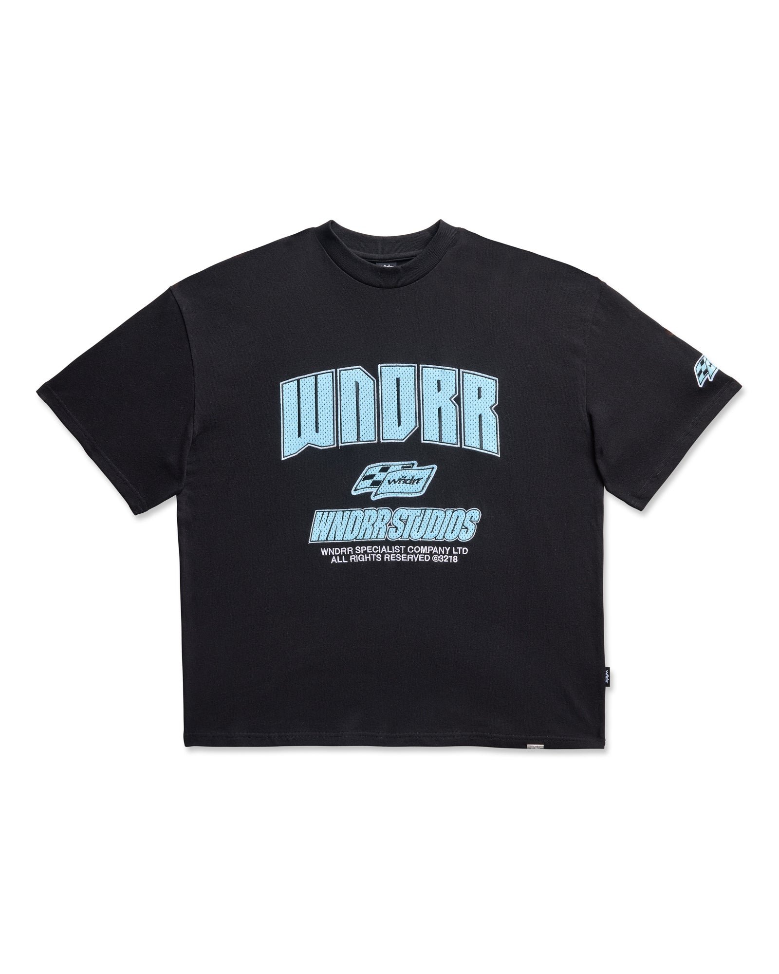 DRIVETRAIN HEAVY WEIGHT TEE - BLACK