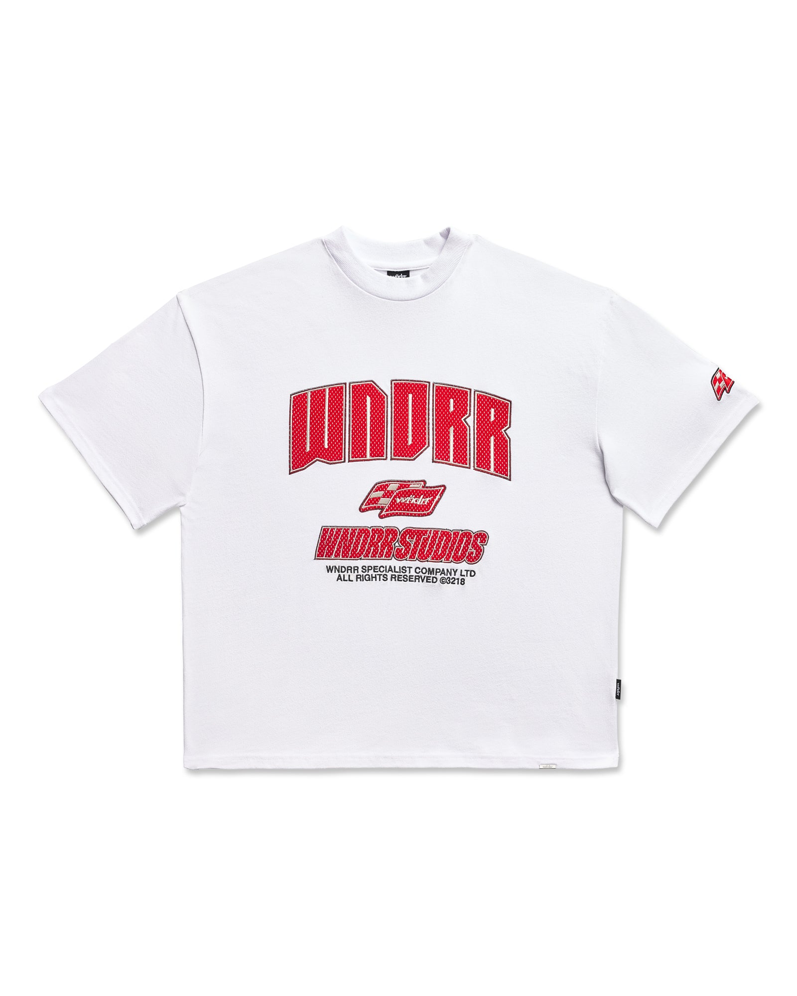DRIVETRAIN HEAVY WEIGHT TEE - WHITE