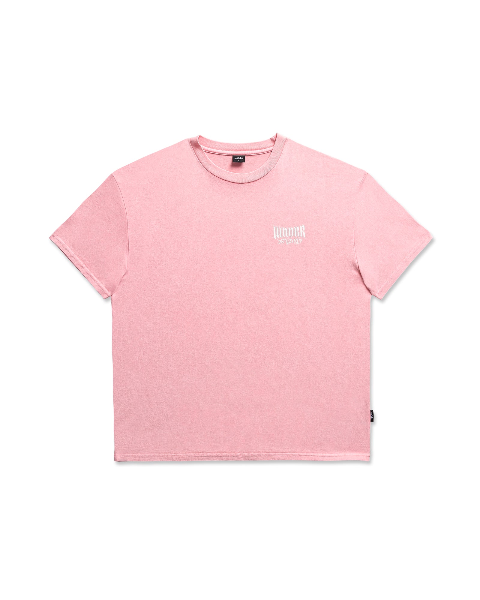 BLEACH BOX FIT TEE - WASHED PINK