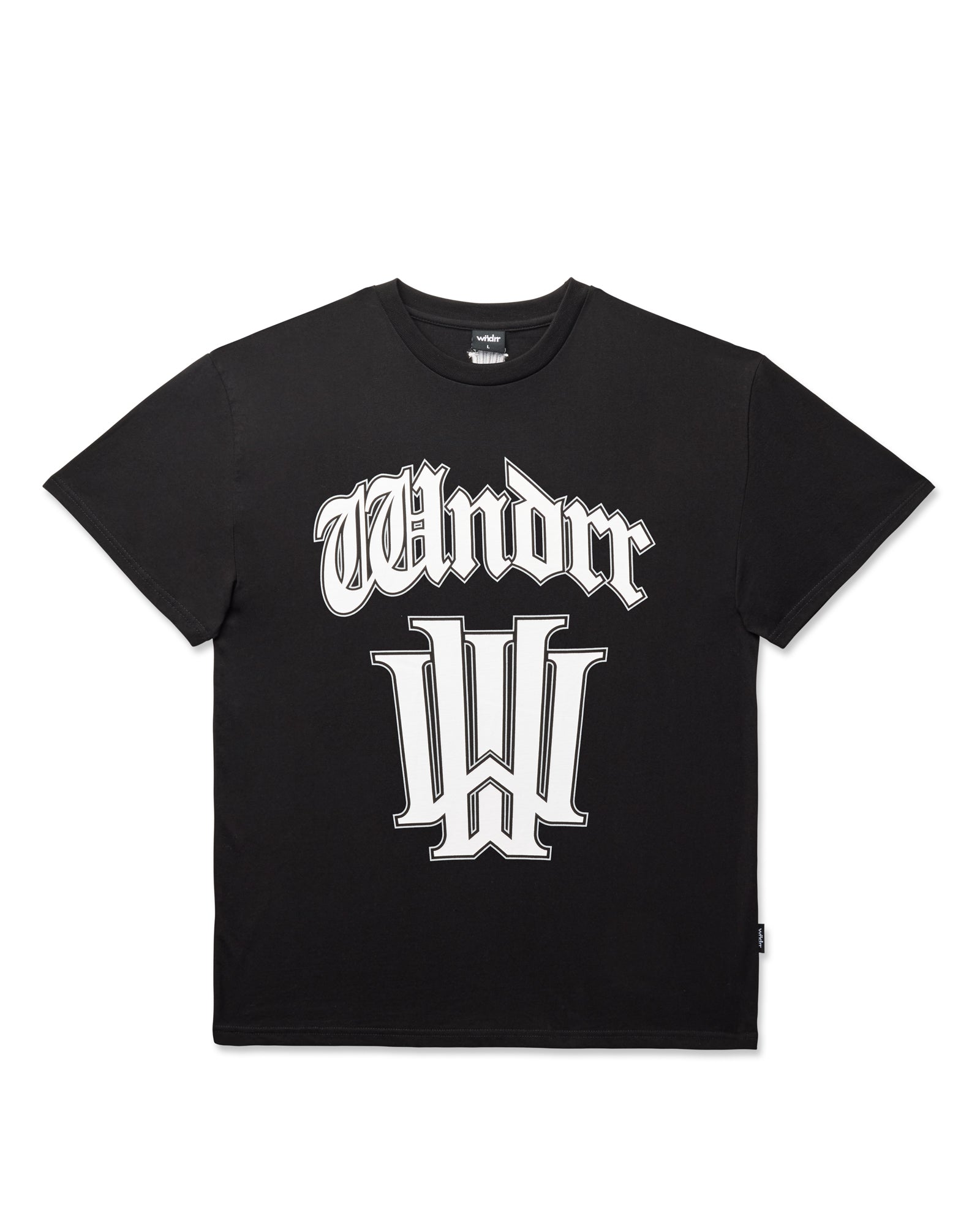 ARCHETYPE BOX FIT TEE - BLACK