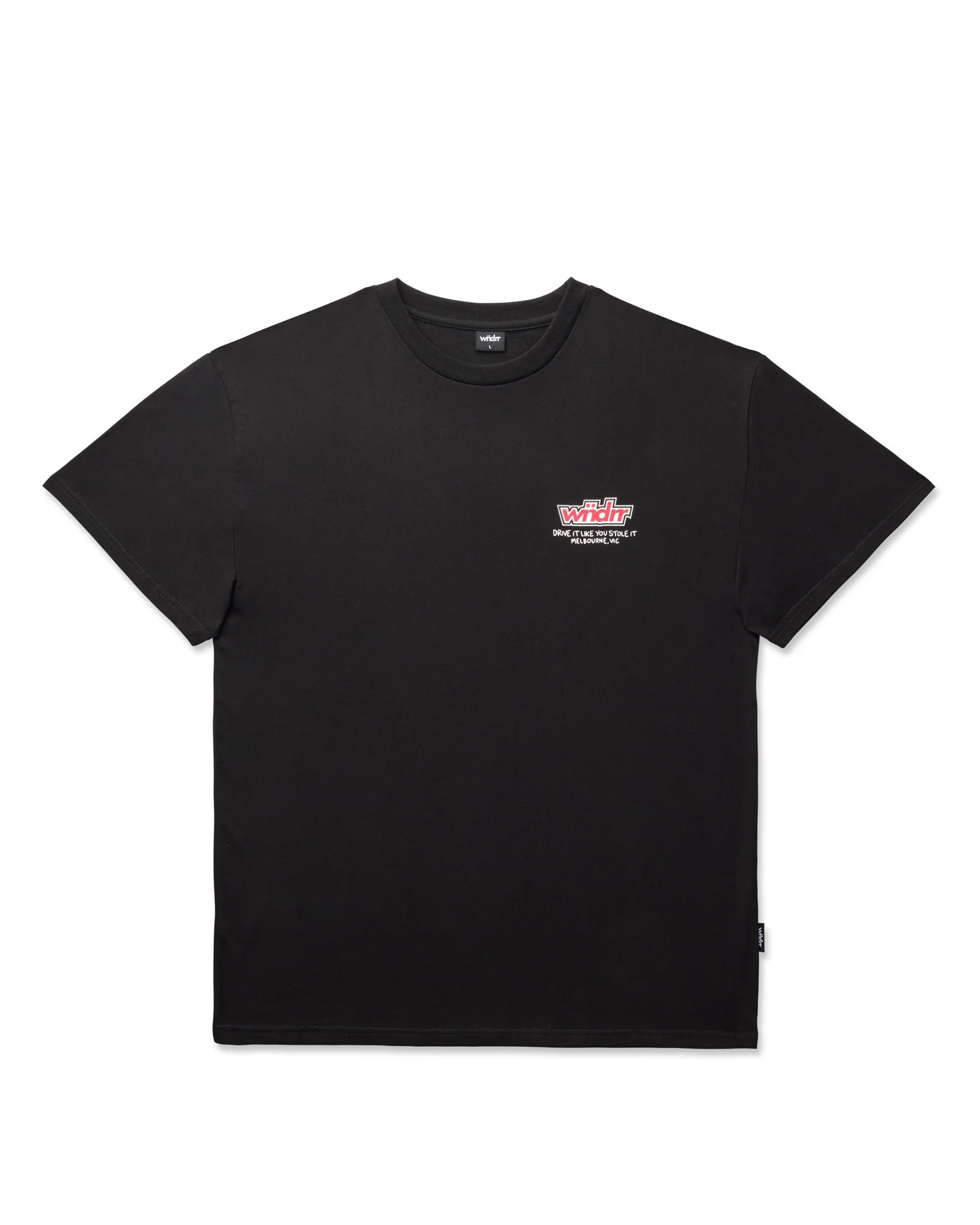 RIPSHIFT BOX FIT TEE - BLACK