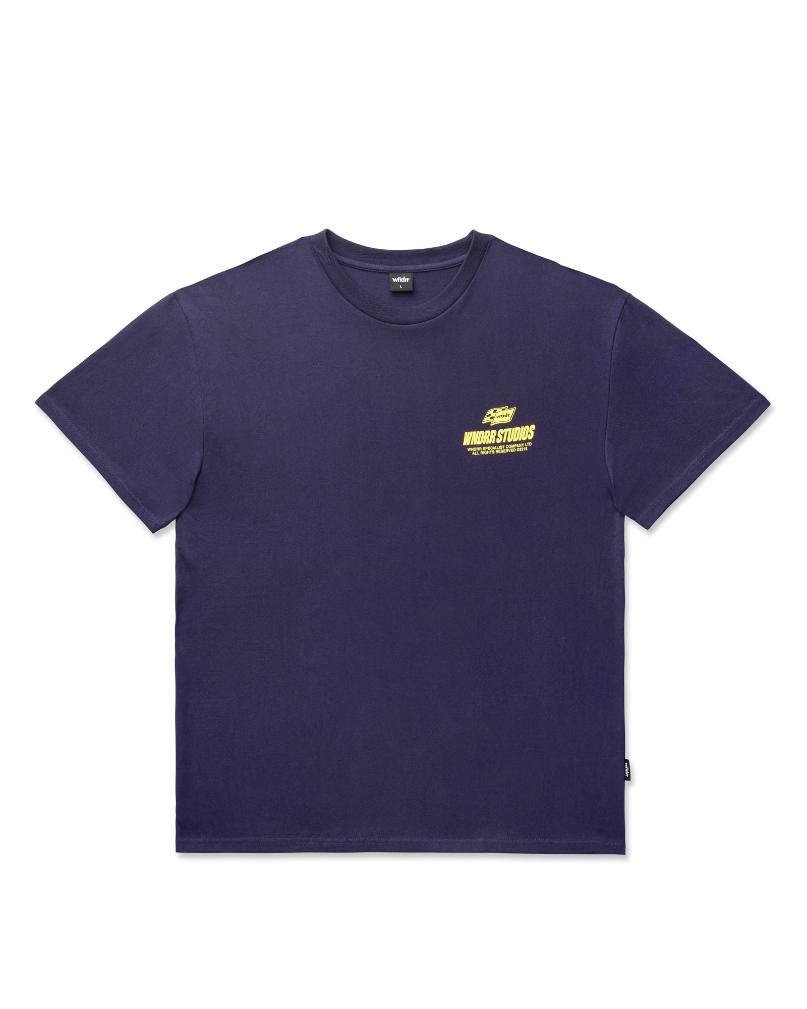APEX BOX FIT TEE - NAVY