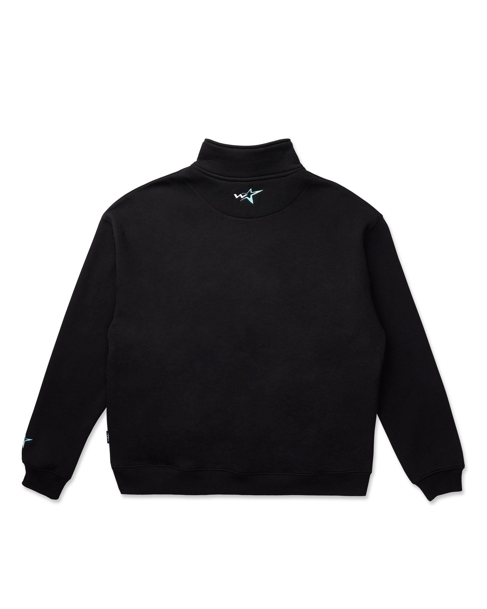 STXR 1/4 ZIP SWEAT - BLACK