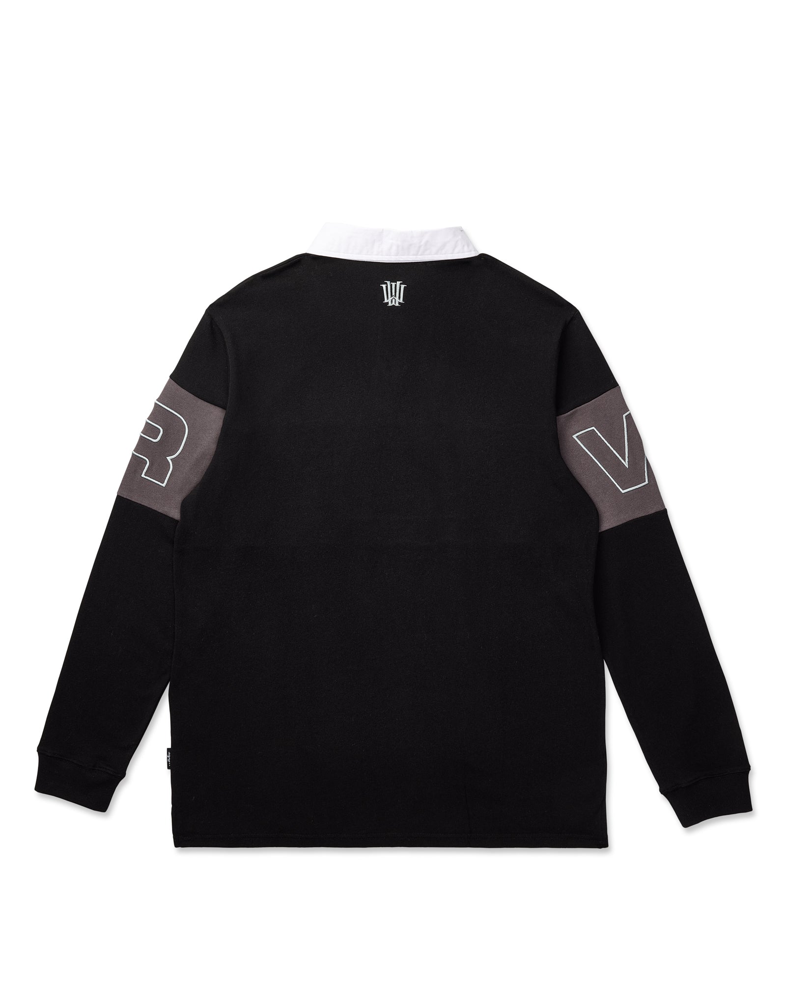 PRIMER RUGBY POLO TOP - BLACK