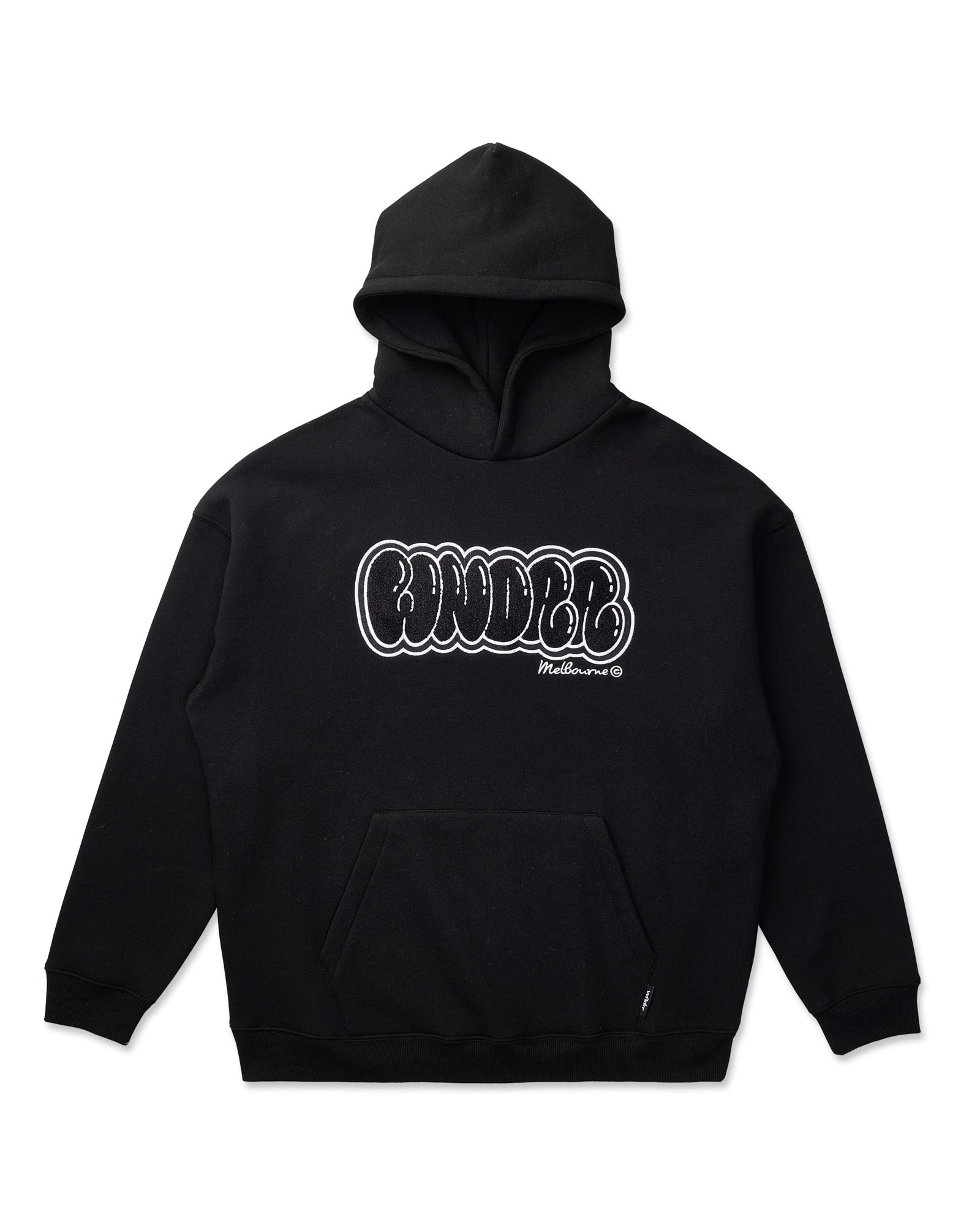 BLISSED HOOD SWEAT - BLACK/BLACK