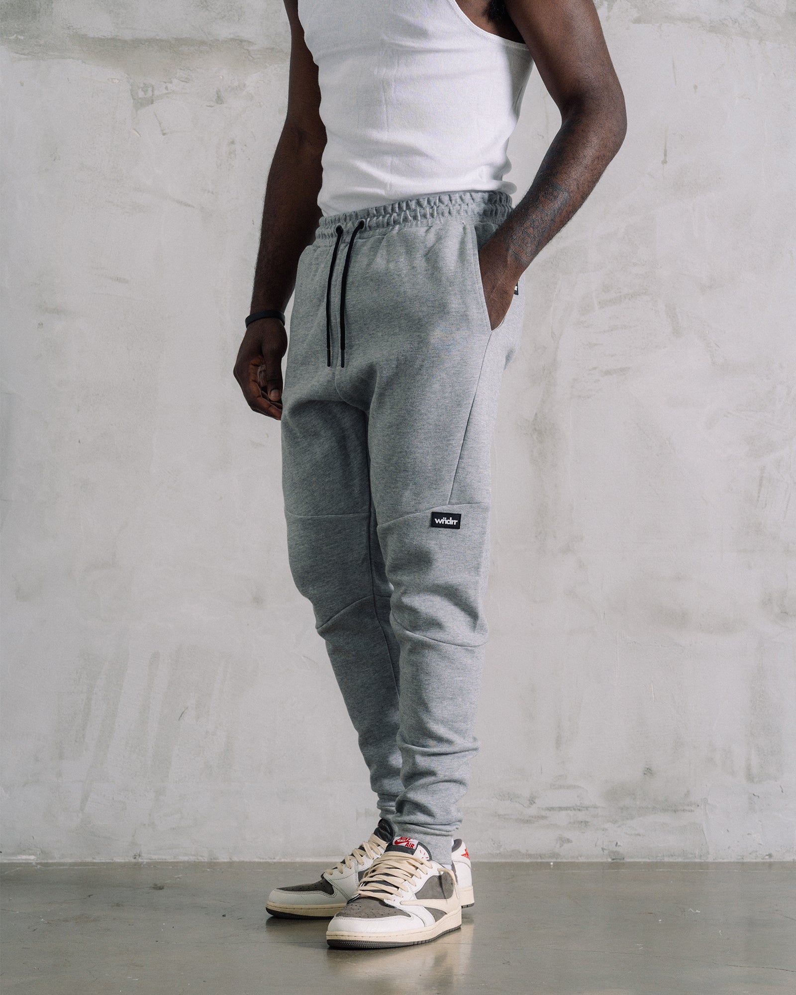 HOXTON V2 TECH TRACKPANT - GREY MARLE