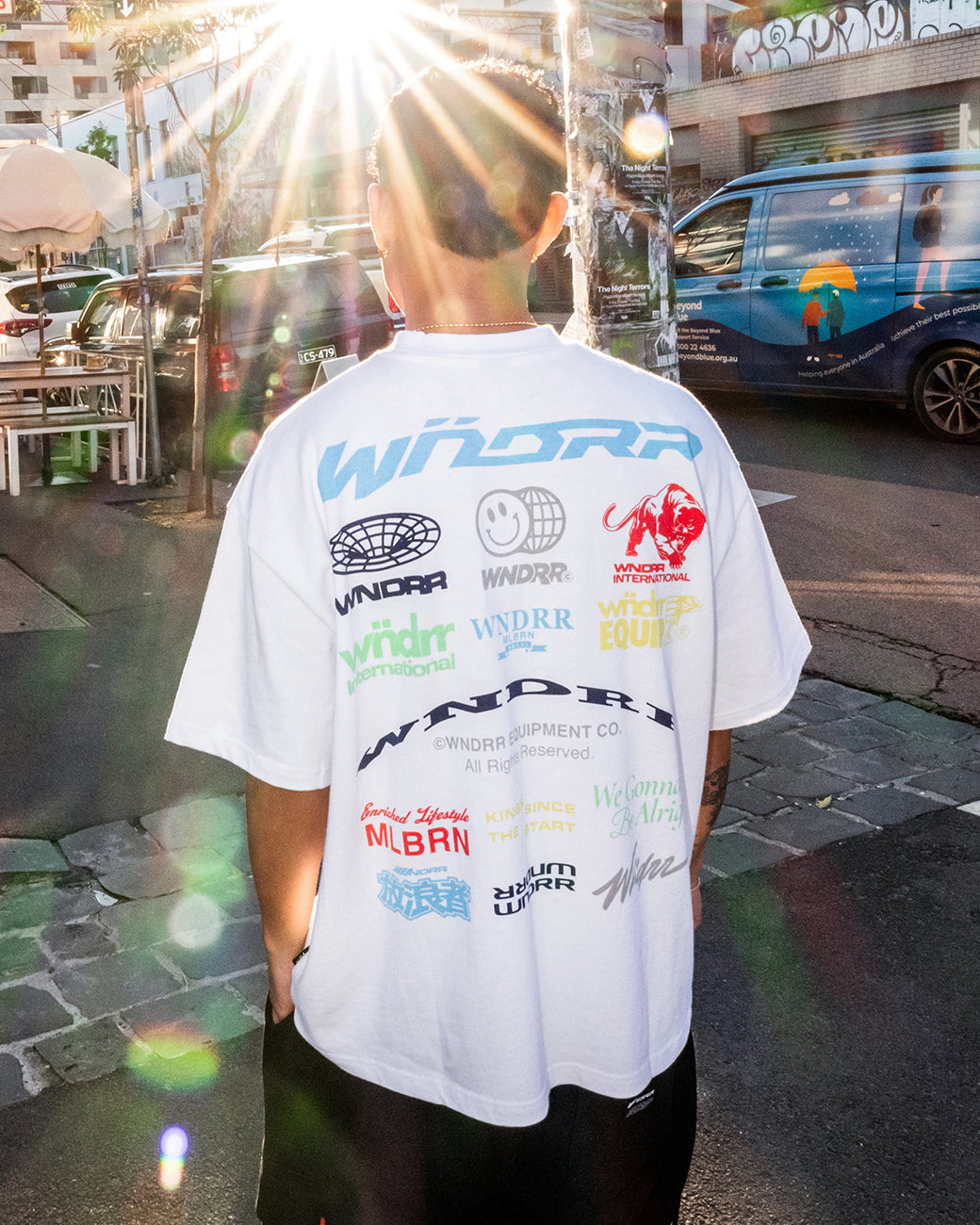 REPRESENT HEAVY WEIGHT TEE - WHITE