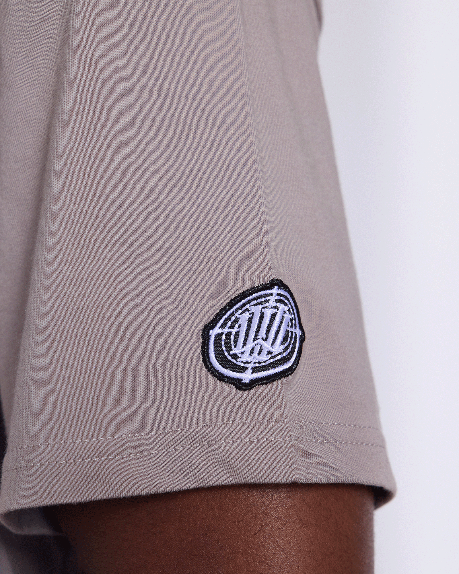 TARGET BOX FIT TEE - MOON GREY
