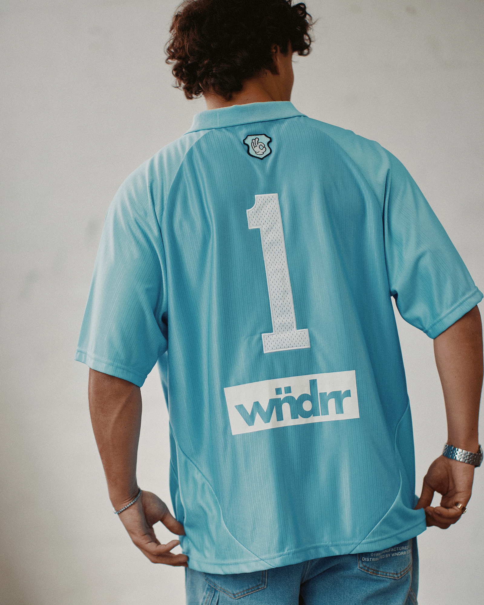 ENRICHED FOOTBALL JERSEY - BLUE