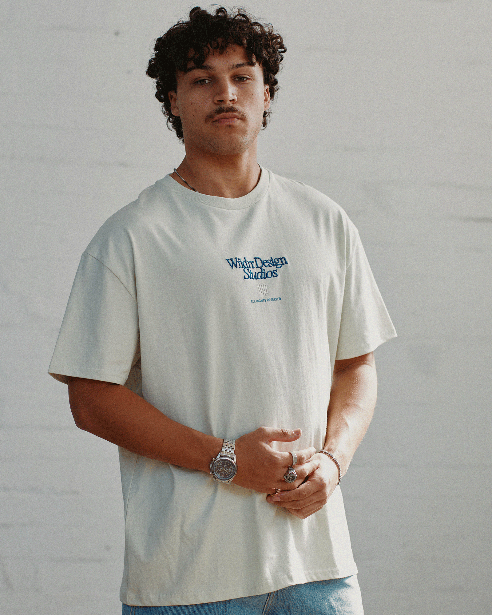 ATELIER BOX FIT TEE - AURA GREEN