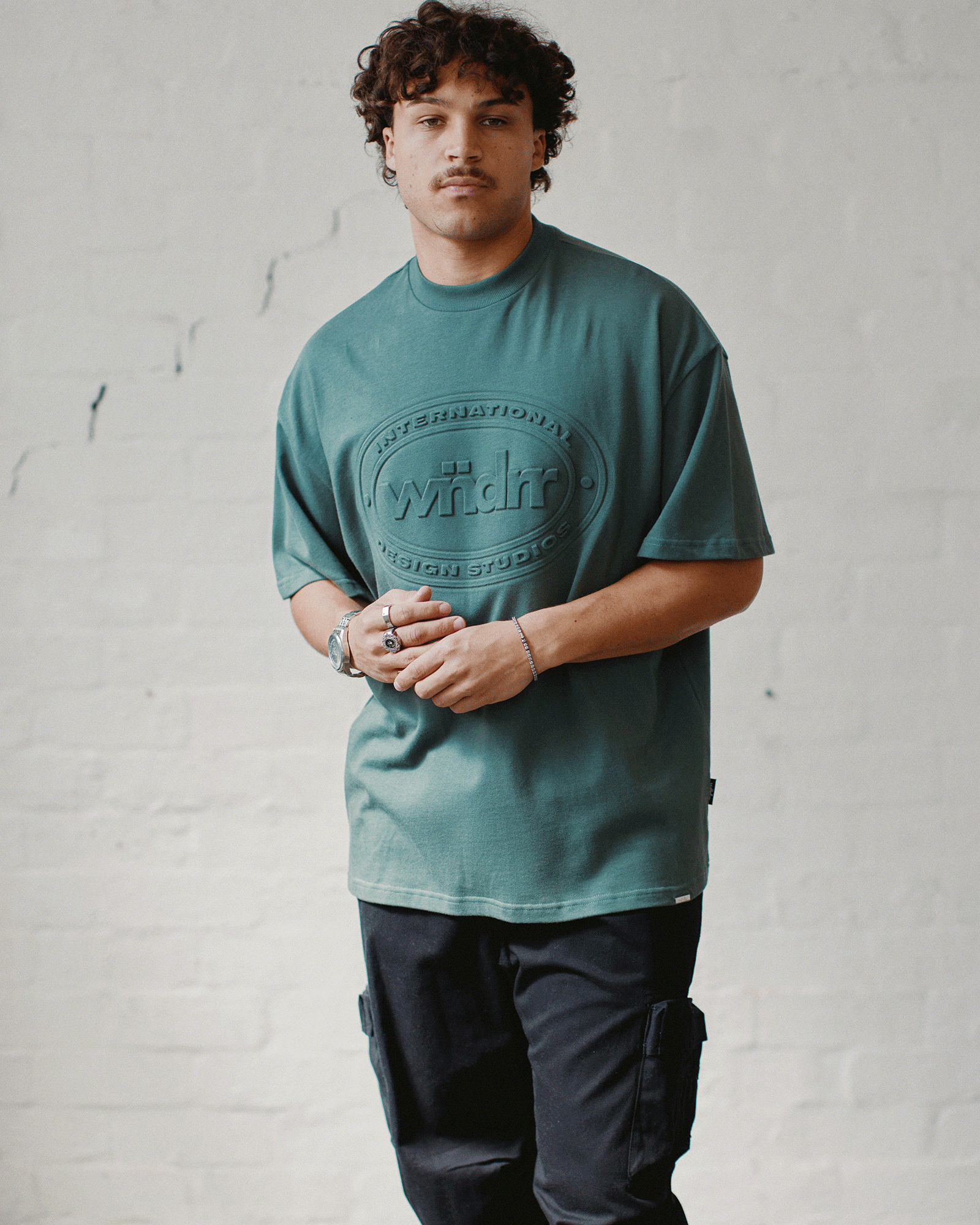 TOKEN HEAVY WEIGHT TEE - DARK GREEN