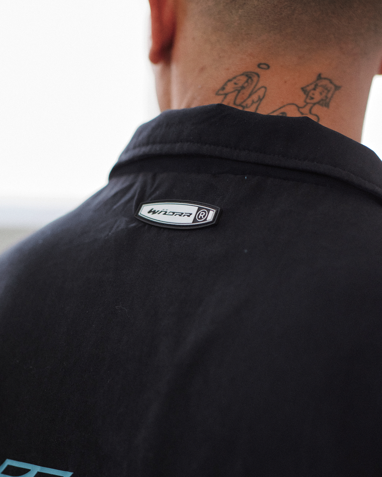 LANEAWAY SPORTS JACKET - BLACK/DUSK BLUE