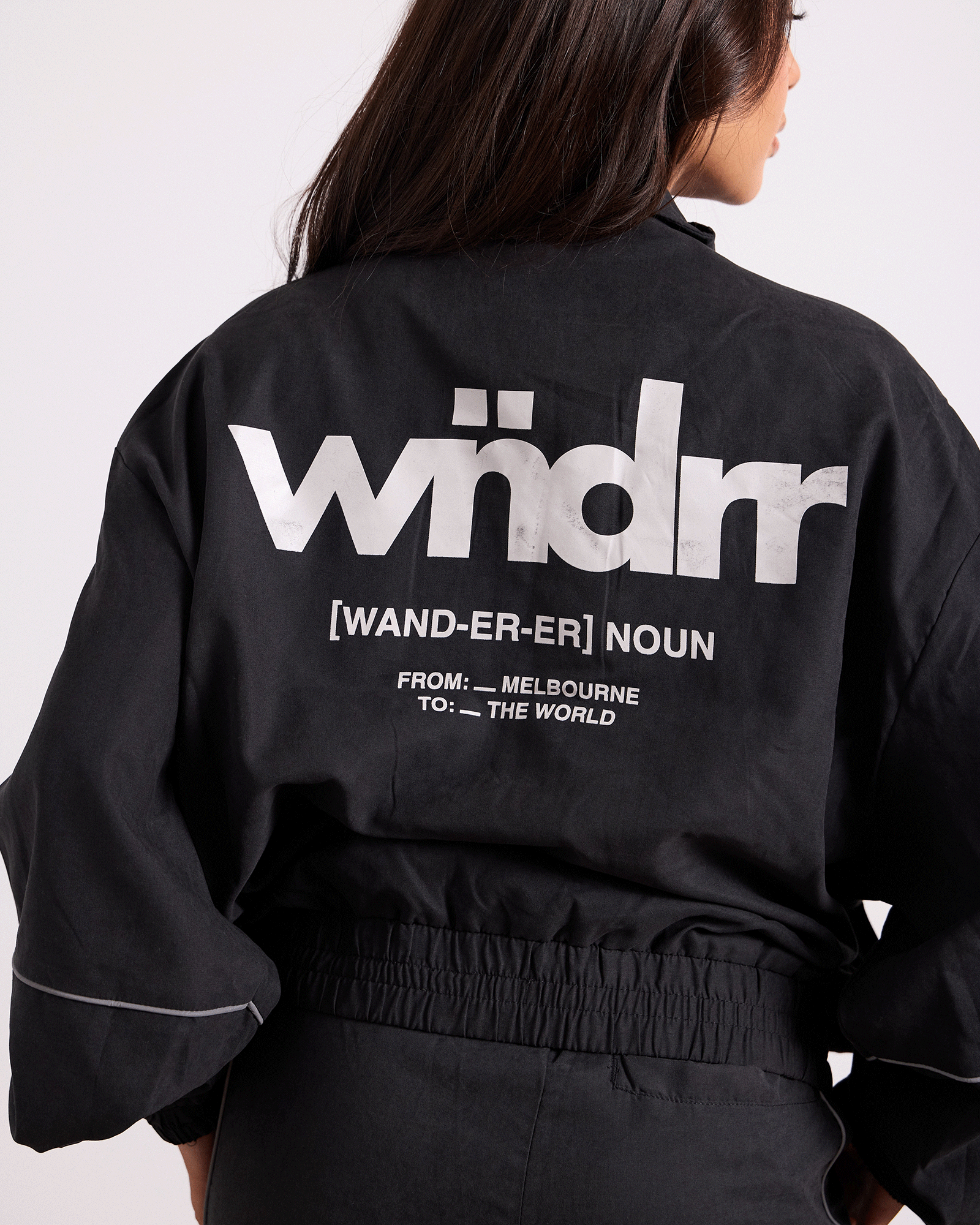 THE WORLD SPORT JACKET - BLACK