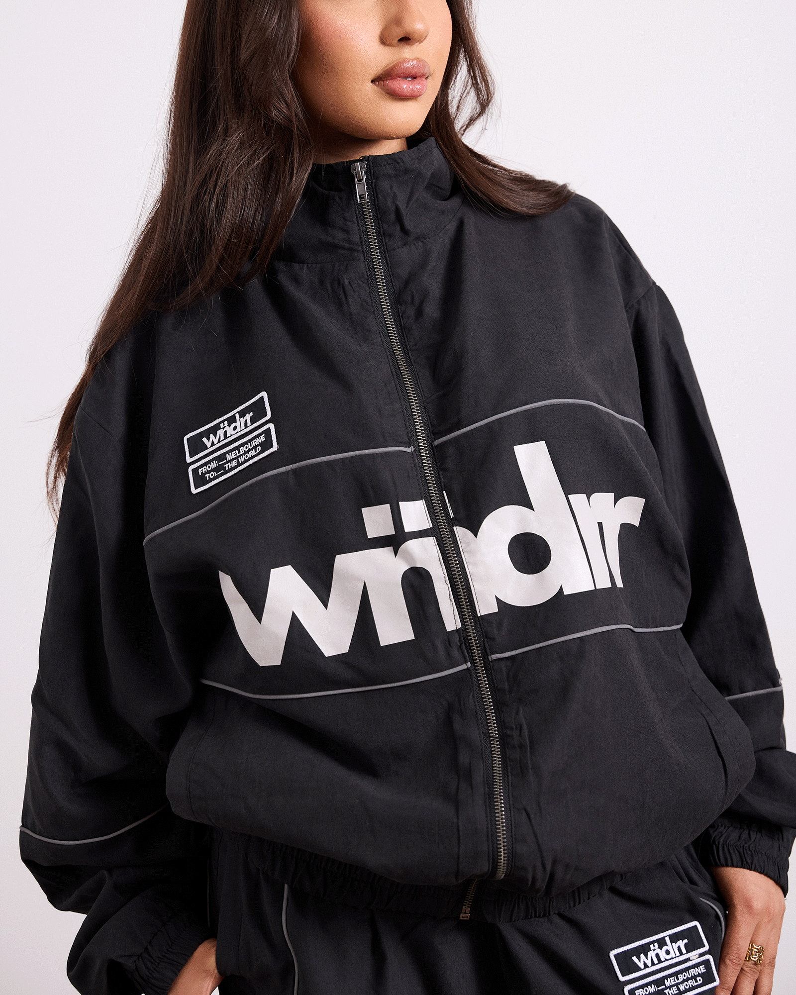 THE WORLD SPORT JACKET - BLACK