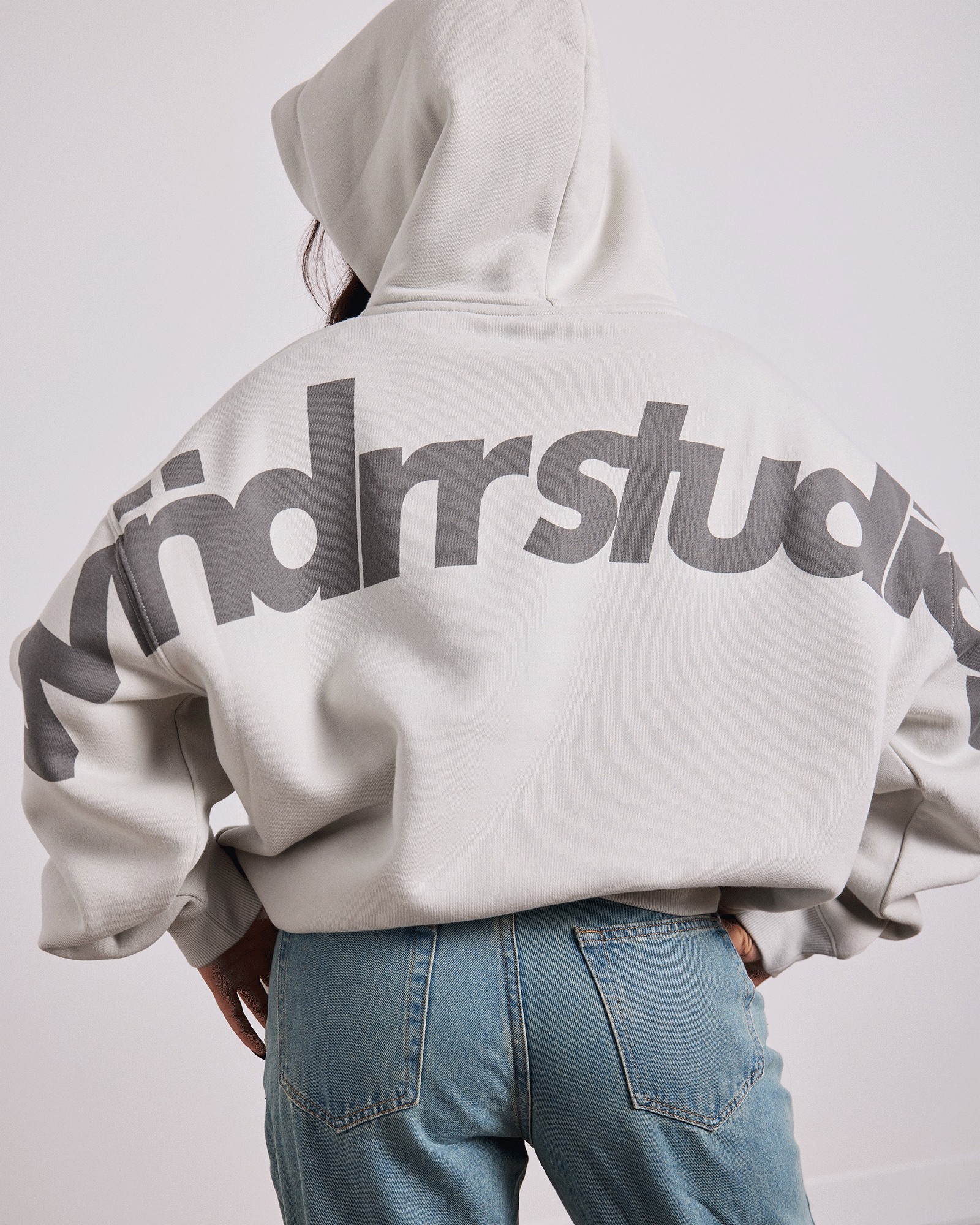 STXRHAUS HOOD SWEAT - OYSTER
