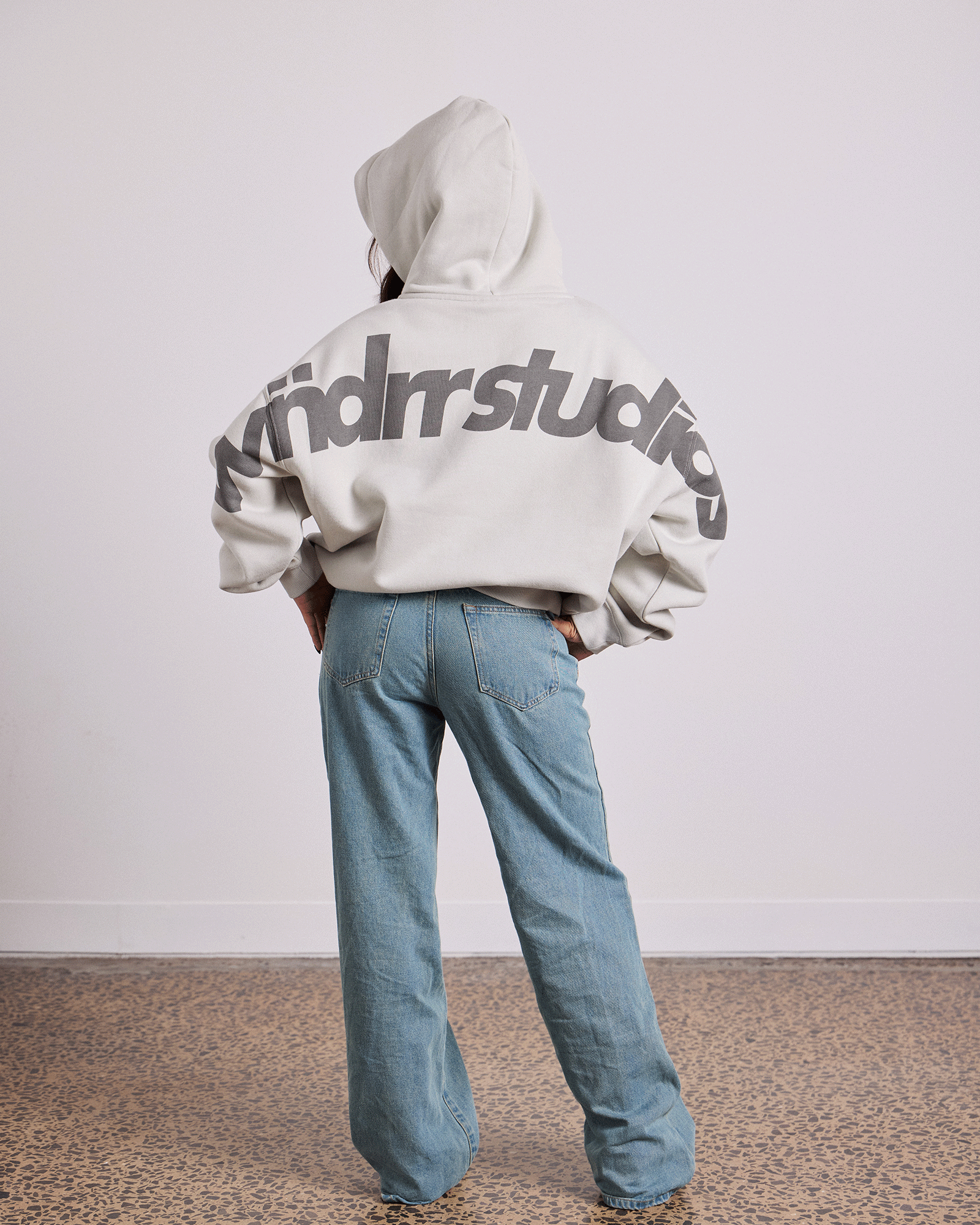 STXRHAUS HOOD SWEAT - OYSTER
