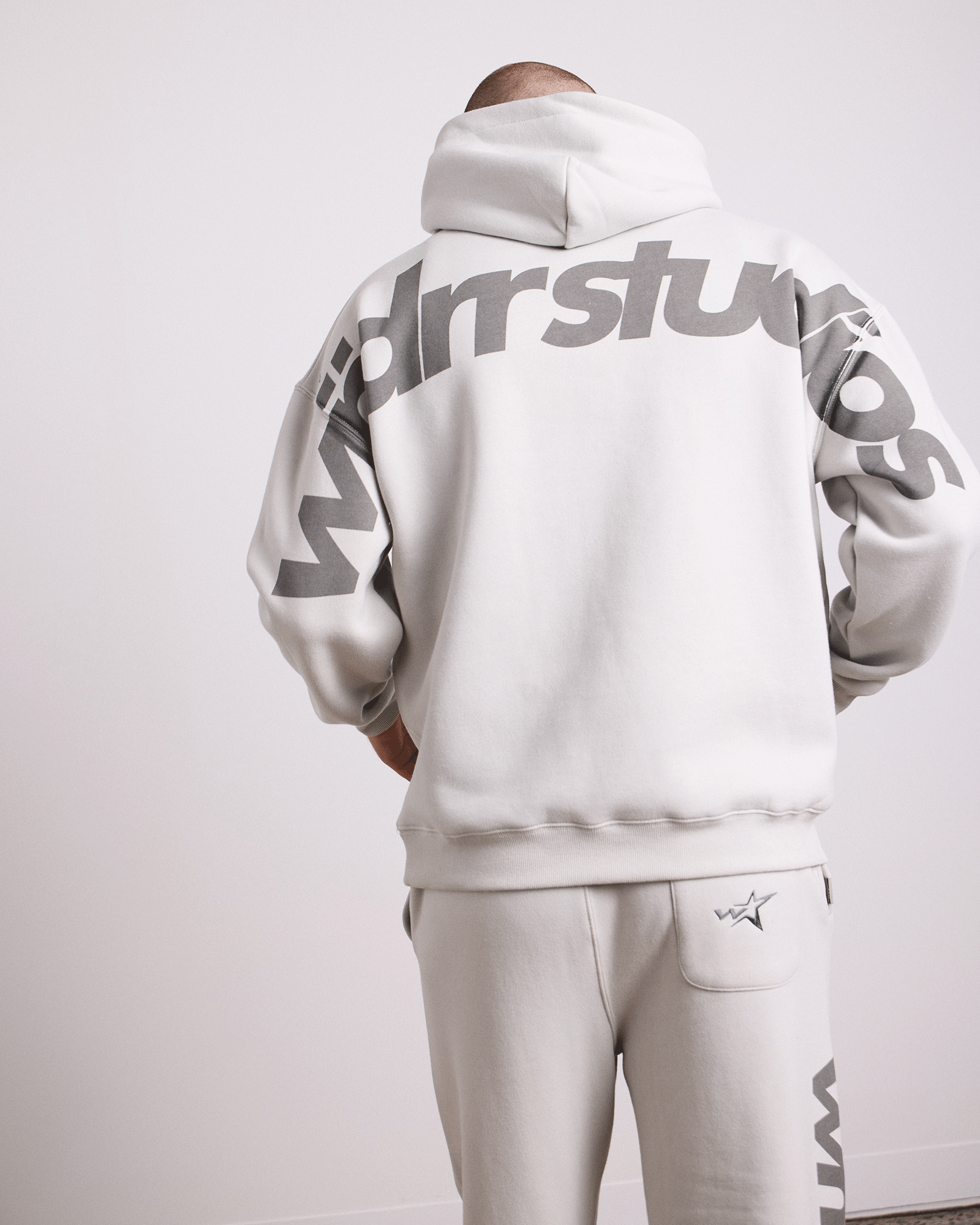 STXRHAUS HOOD SWEAT - OYSTER