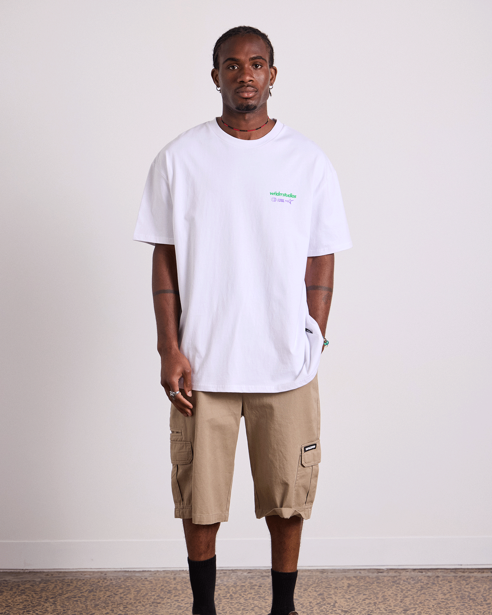 OVERSTEER BOX FIT TEE - WHITE